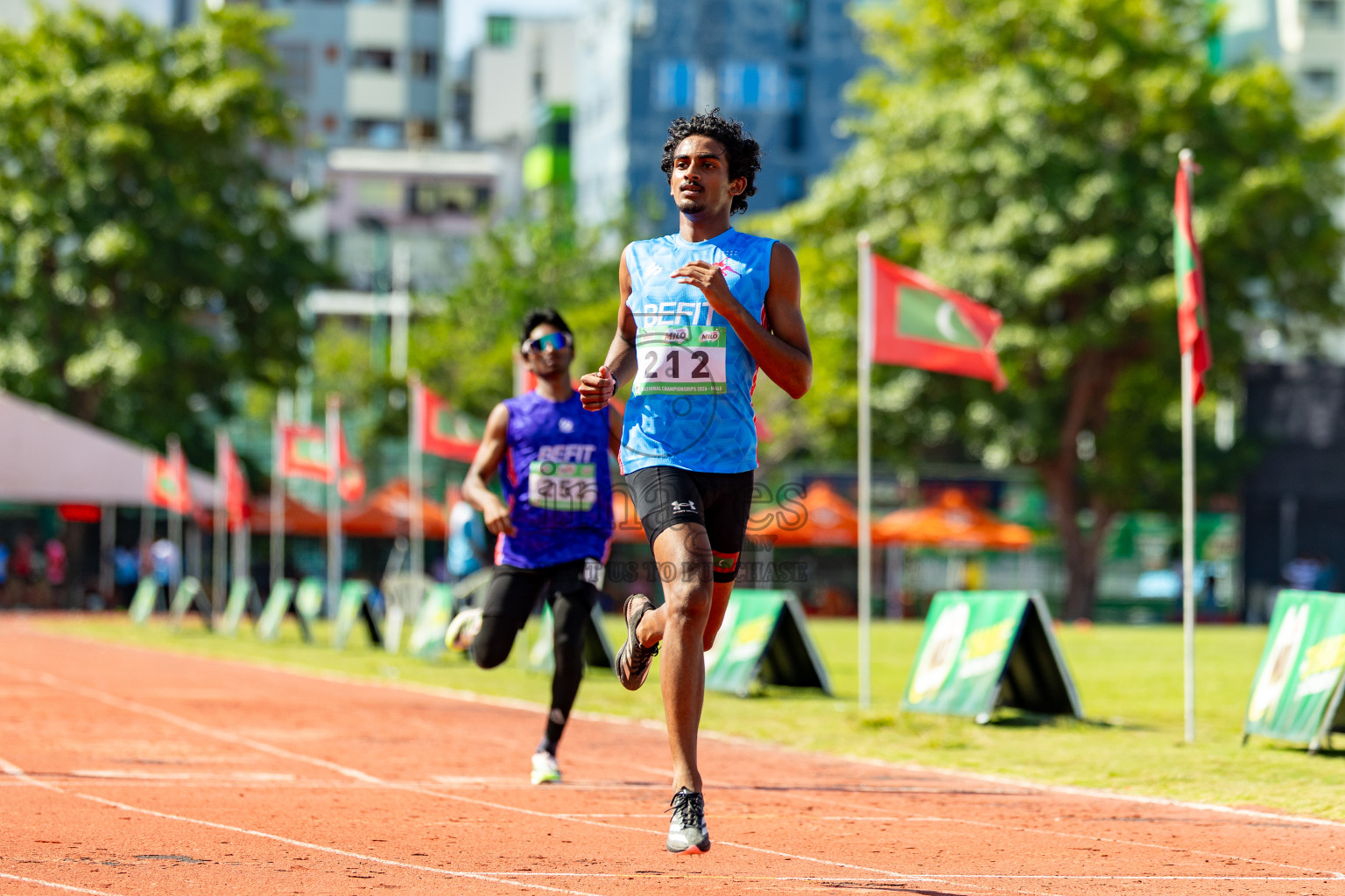 Day 2 of 35th National Athletics Championships was held in Ekuveni Running Track, Male' Maldives on Friday, 19th June 2026. Photos: Nausham Waheed, Mohamed Mahfooz Moosa / images.mv