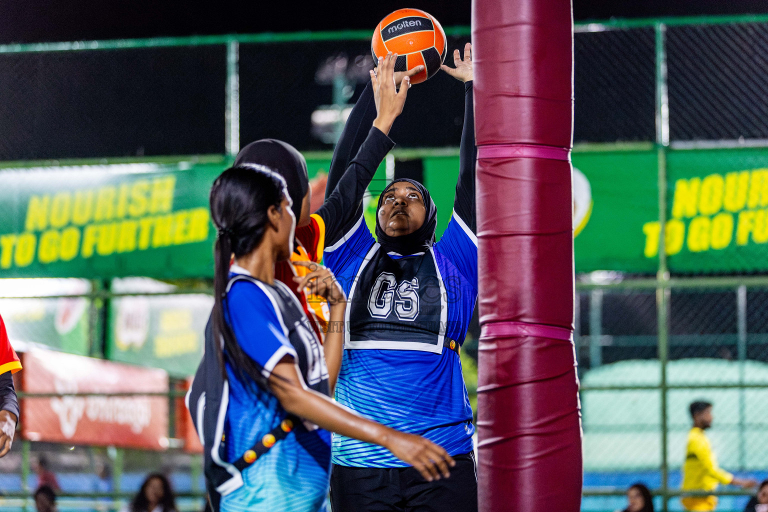 Day 1 of 23rd Netball Association Championship was held in Ekuveni Netball Court at Male', Maldives on Thursday, 27th April 2024. Photos: Nausham Waheed / images.mv