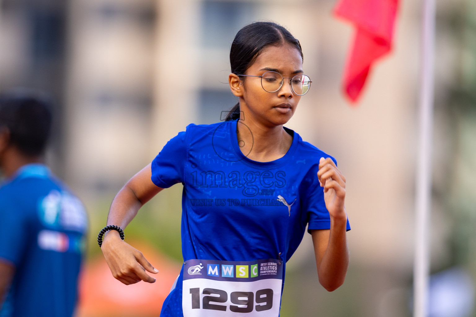 Day 2 of MWSC Interschool Athletics Championships 2024 held in Hulhumale Running Track, Hulhumale, Maldives on Sunday, 10th November 2024. Photos by: Ismail Thoriq / Images.mv