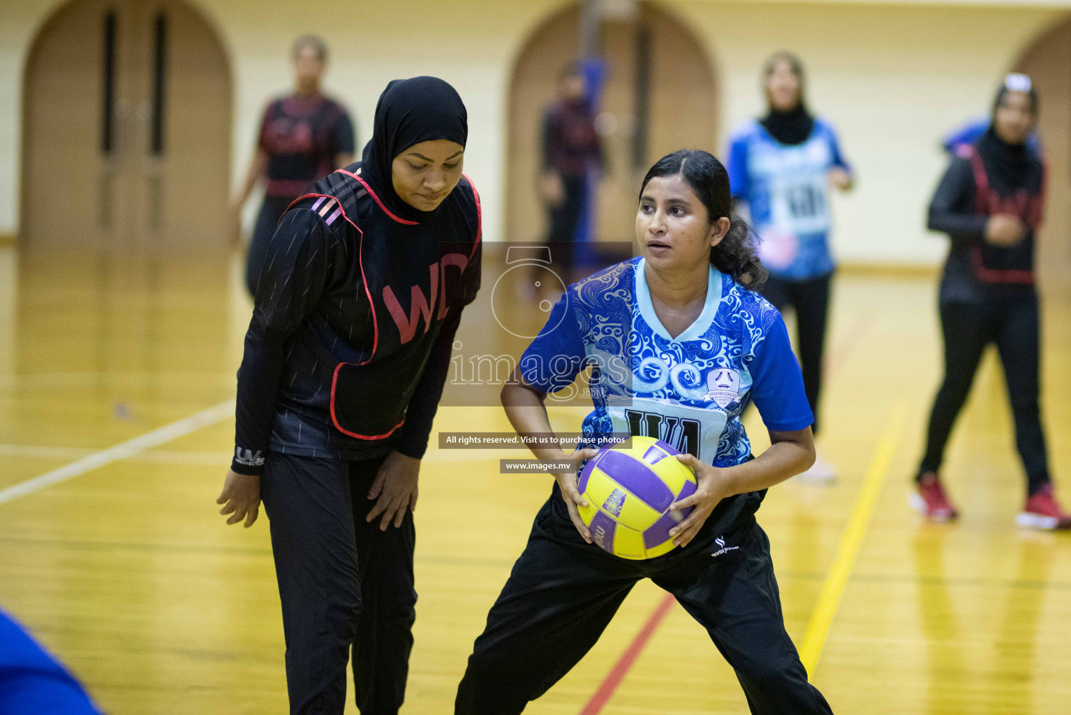 Milo National Netball Tournament 29th November 2021 at Social Center Indoor Court, Male, Maldives. Photos: Maanish/ Images Mv