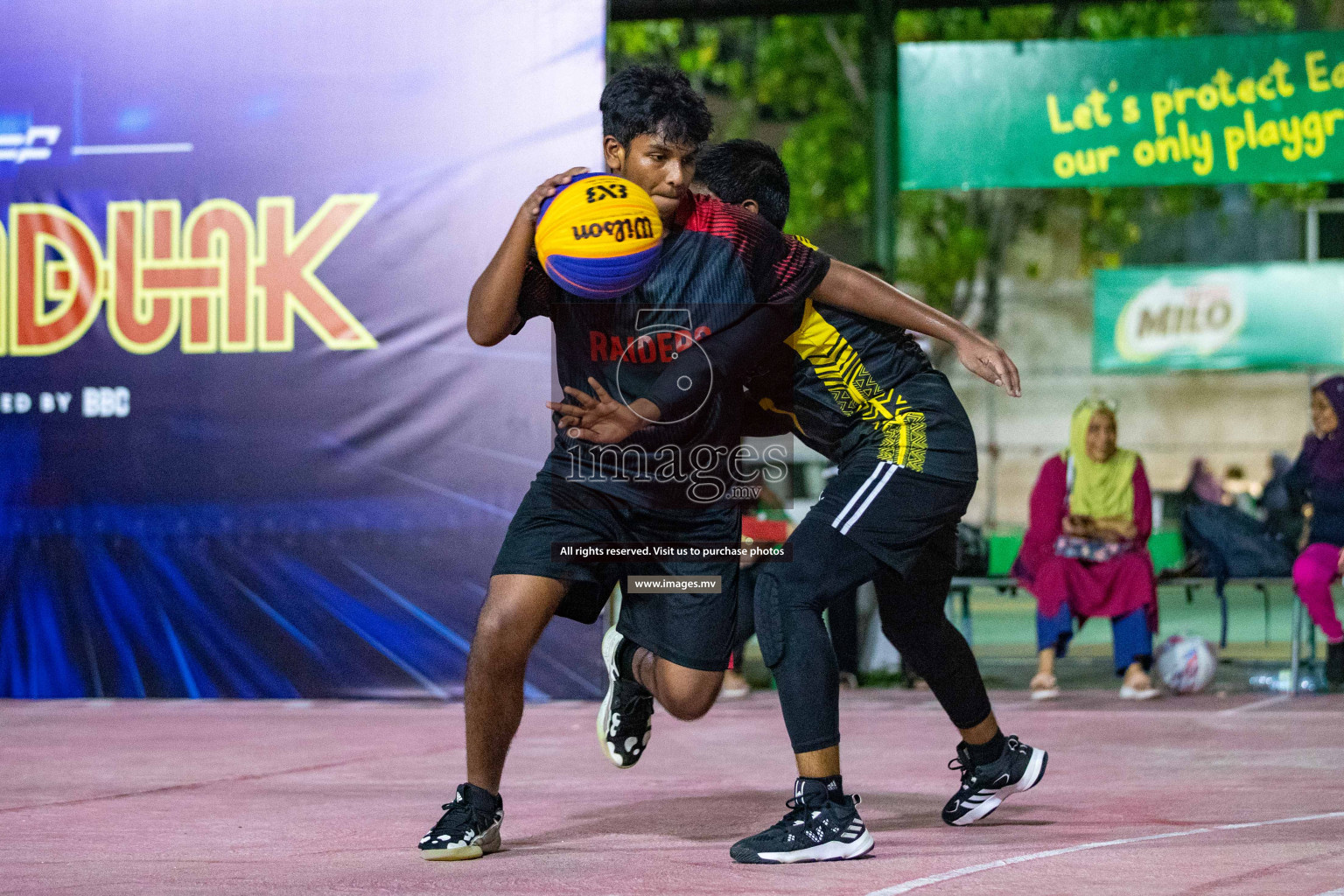 Day3 of Slamdunk by Sosal on 14th April 2023 held in Male'. Photos: Nausham waheed /images.mv