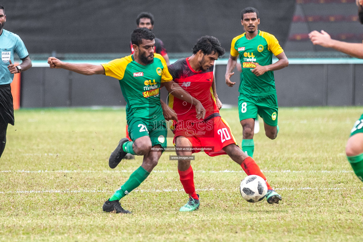 Maziya vs Da Grande SC in Dhiraagu Dhivehi Premier League 2019/2020 held in Male', Maldives on 24th January 2020 Photos: Suadh Abdul Sattar /images.mv