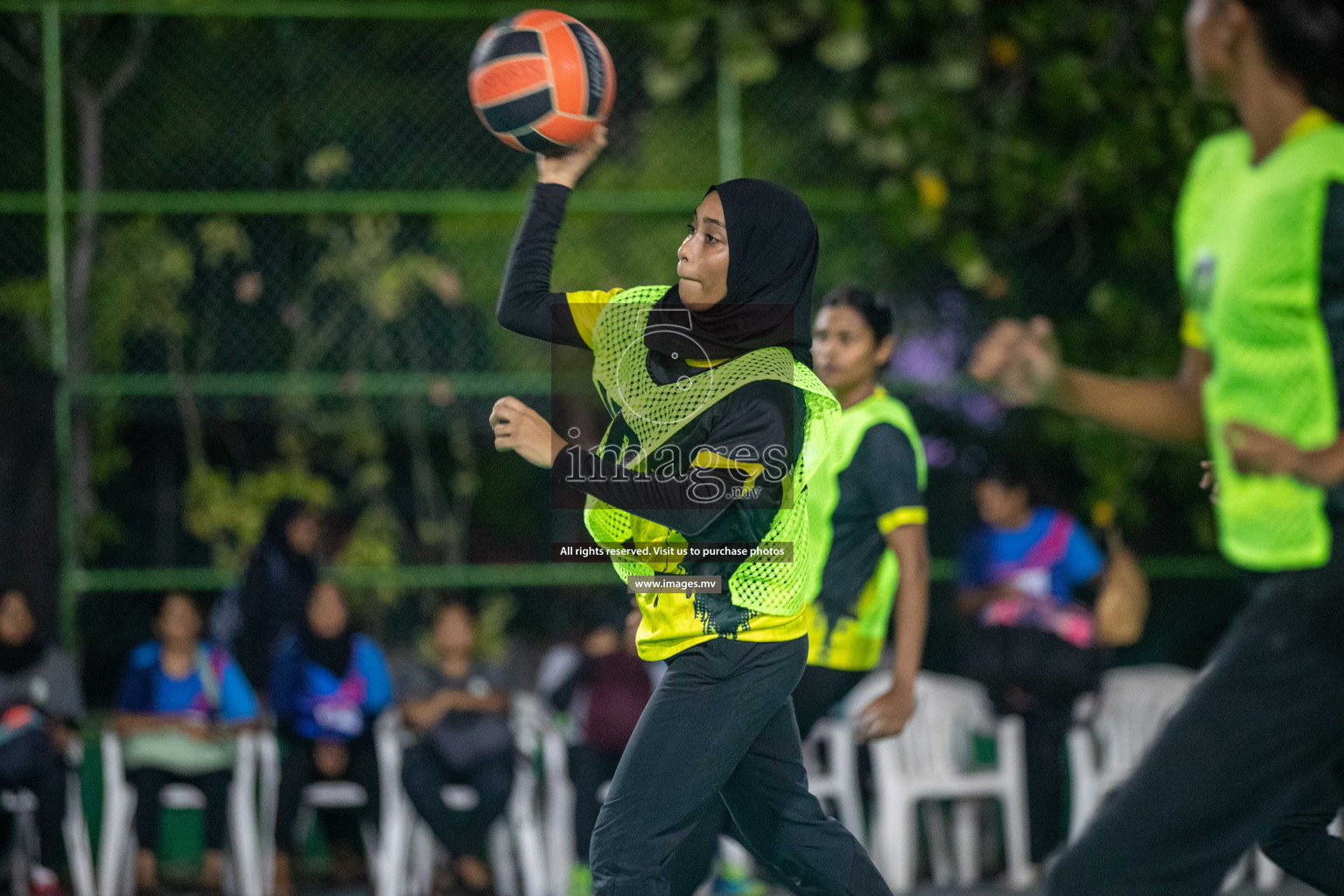 Day 6 of 20th Milo National Netball Tournament 2023, held in Synthetic Netball Court, Male', Maldives on 4th June 2023 Photos: Nausham Waheed/ Images.mv