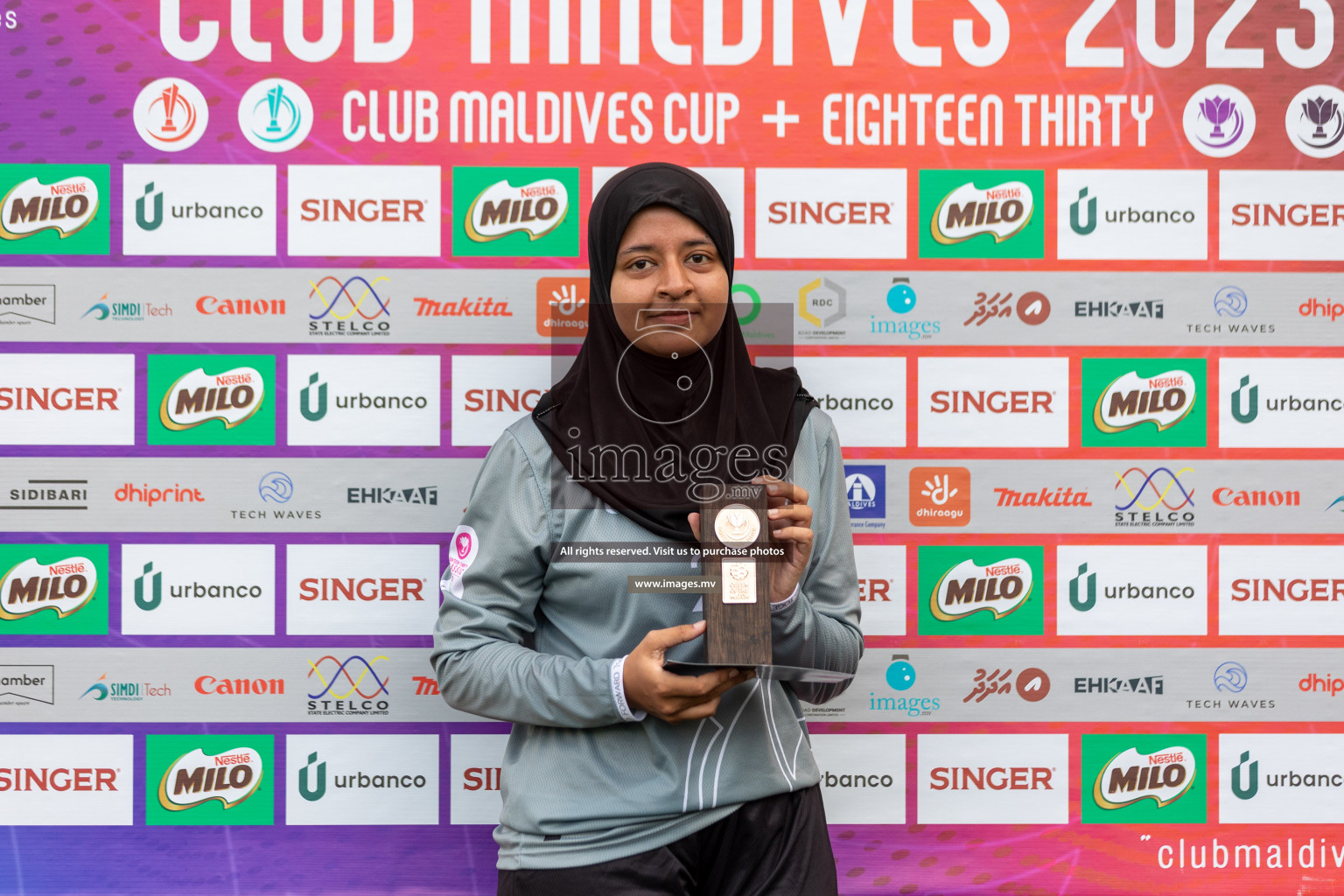 Hulhumale Hospital vs MIRA SC in 18/30 Futsal Fiesta Classic 2023 held in Hulhumale, Maldives, on Friday, 21st July 2023 Photos: Mohamed Mahfooz Moosa / images.mv