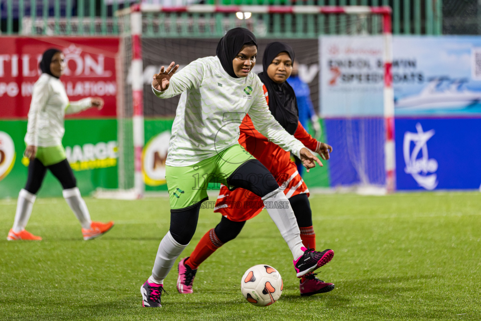 Team Dharumavantha vs Health Recreation Club  in Day 2 of Kings Cup of Club Maldives Cup 2025 held in Rehendi Futsal Ground, Hulhumale', Maldives on Sanday, 31th August 2025. Photos: Areef / images.mv
