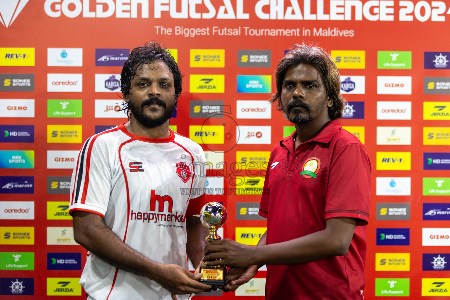 S. Feydhoo vs S. Hithadhoo in Day 13 of Golden Futsal Challenge 2024 was held on Saturday, 27th January 2024, in Hulhumale', Maldives Photos: Mohamed Mahfooz Moosa / images.mv