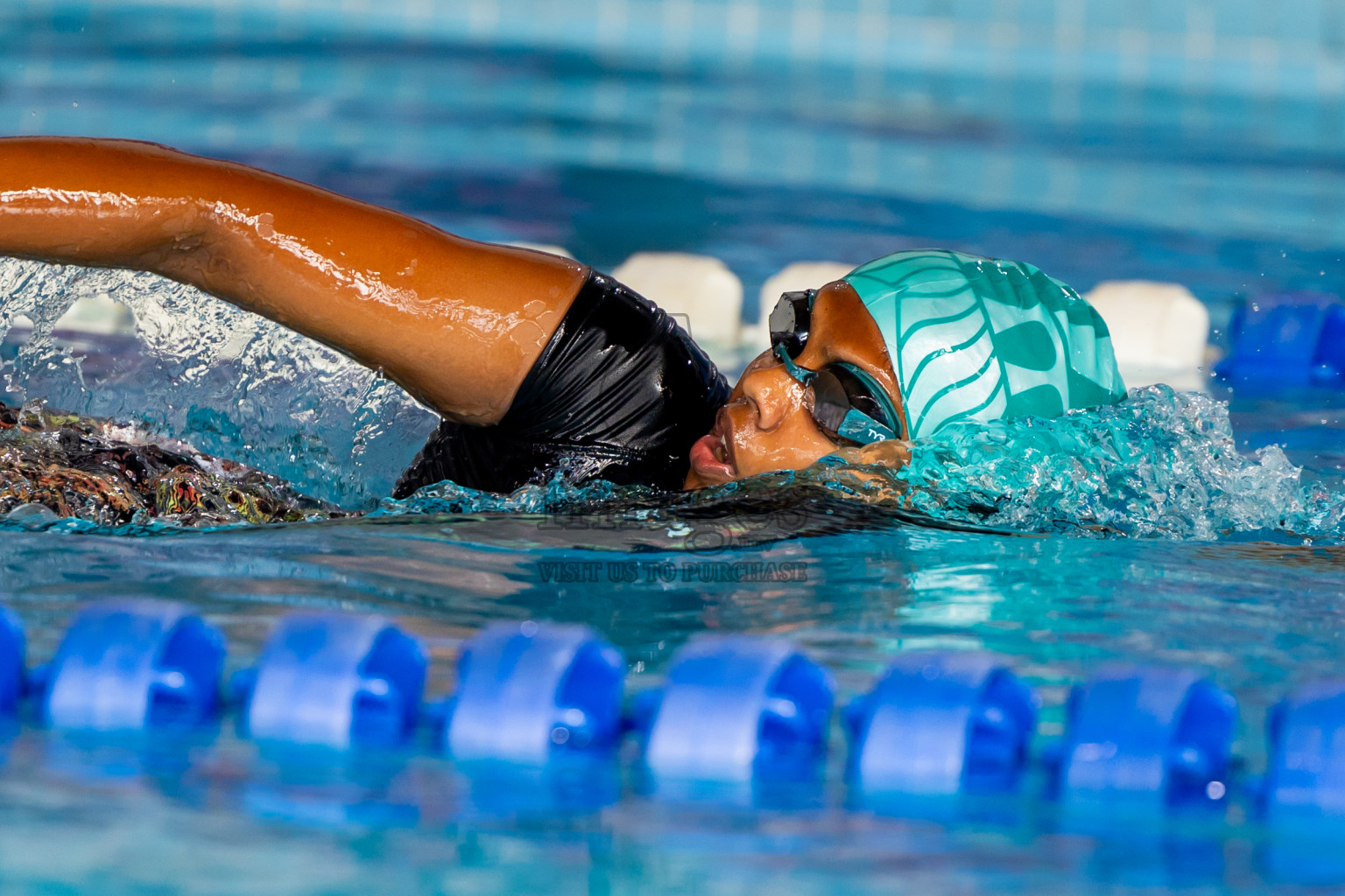 Day 1 of National Swimming Competition 2024 held in Hulhumale', Maldives on Friday, 13th December 2024. Photos: Nausham Waheed / images.mv