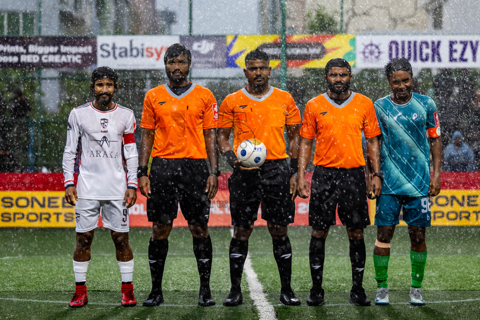 R Inguraidhoo vs R Dhuvaafaru in Day 10 of Golden Futsal Challenge 2025 was held on Tuesday, 14th January 2025, in Hulhumale', Maldives Photos: Nausham Waheed / images.mv