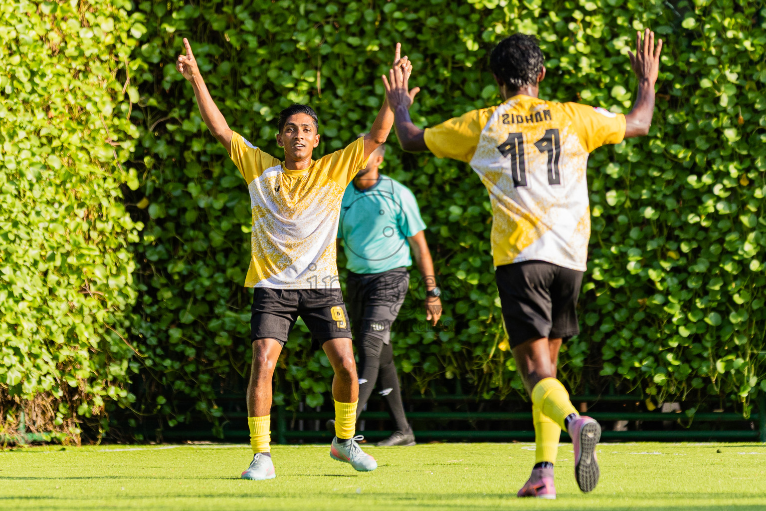 Waldorf Astoria vs Jumeirah Olhaheli in Resort Super League 2025 was held on Tuesday, 28th October 2025 in Jumeirah Olhaheli Island Maldives, Photos: Areef Adam / images.mv