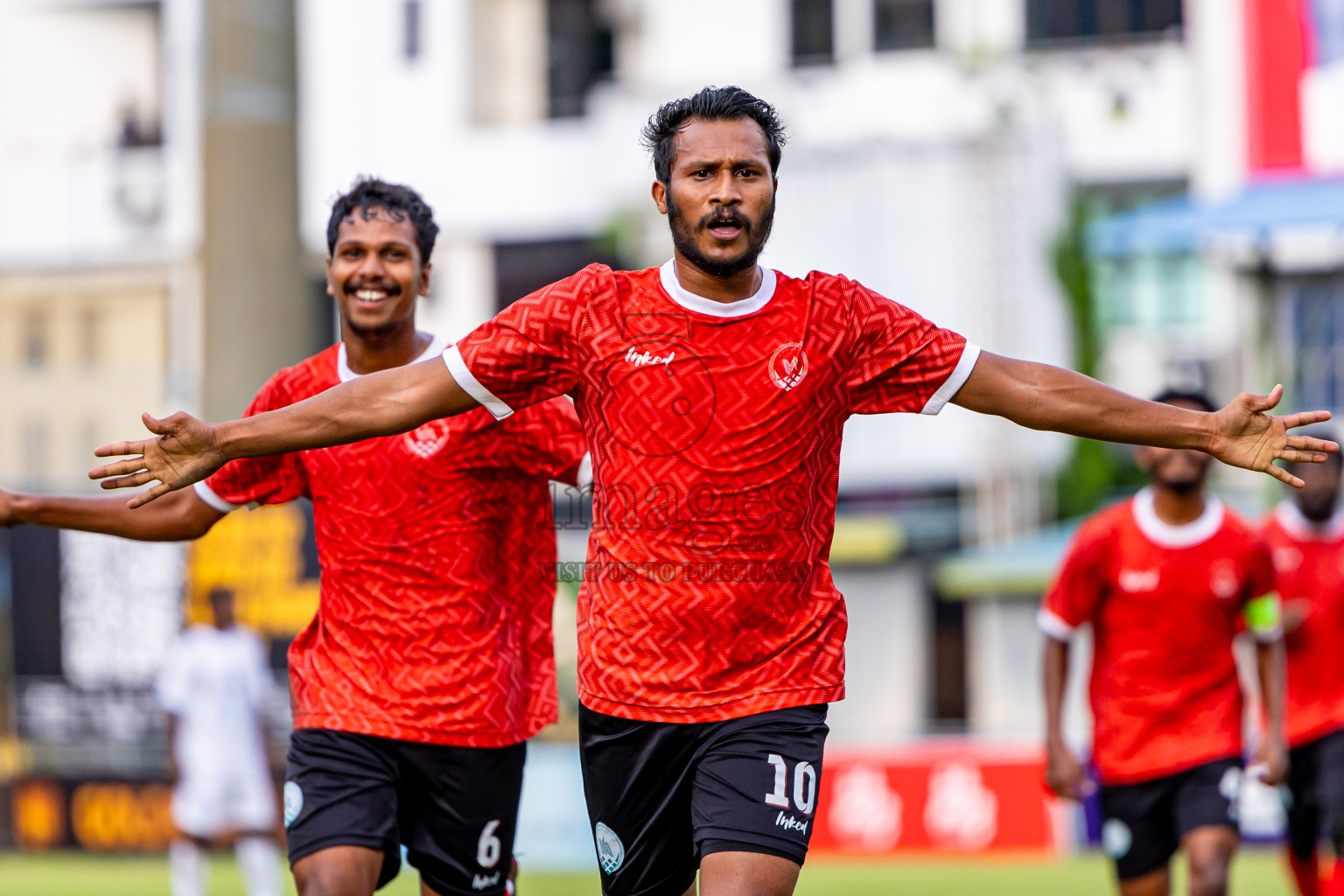 Eydhafushi vs Male' in Semi Finals of Gold Cup 2024 held at National Football Stadium on Saturday, 21st December 2024. Photos: Nausham Waheed / Images.mv