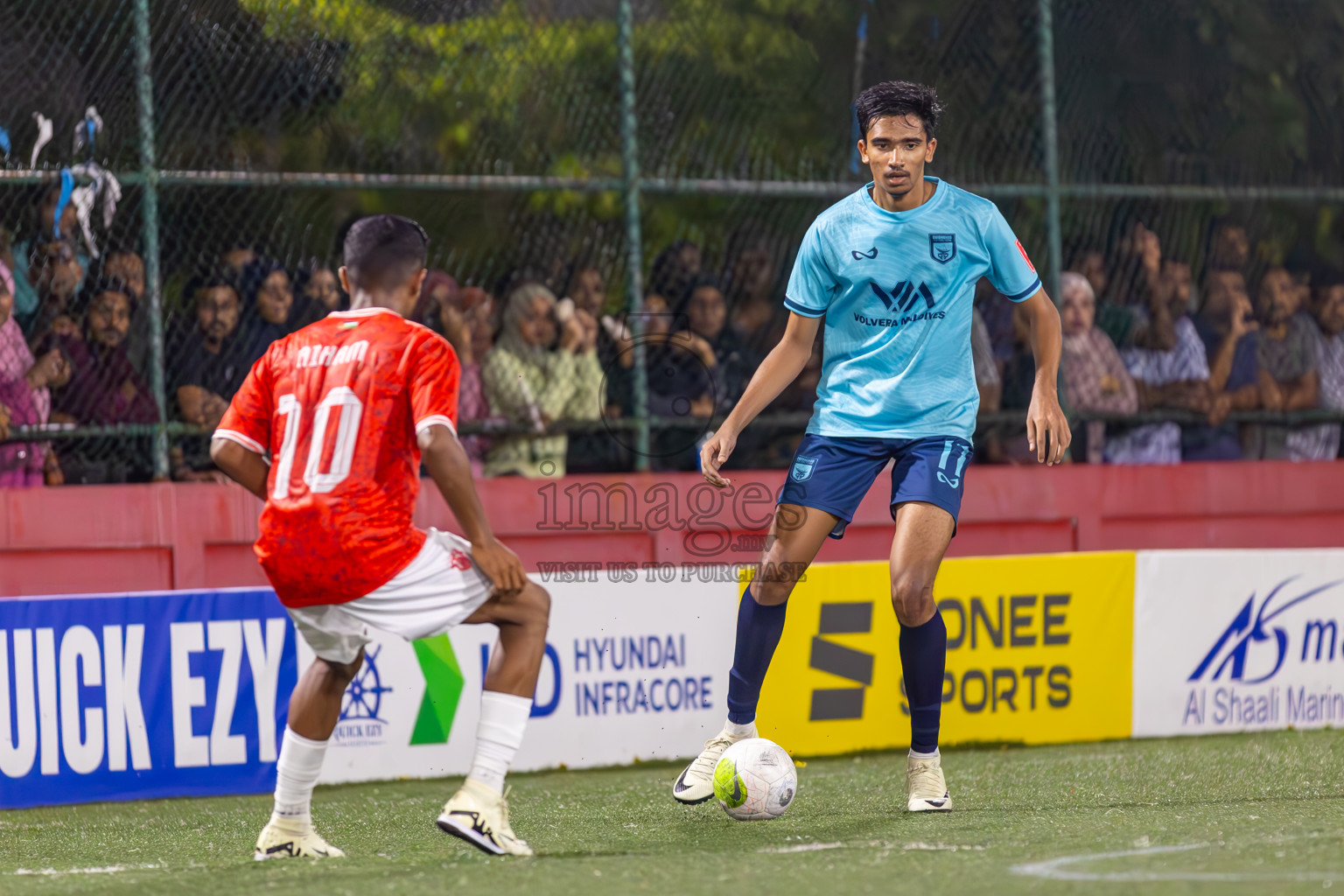 HA Utheemu vs HA Dhidhdhoo on Day 37 of Golden Futsal Challenge 2024 was held on Thursday, 22nd February 2024, in Hulhumale', Maldives
Photos: Ismail Thoriq / images.mv