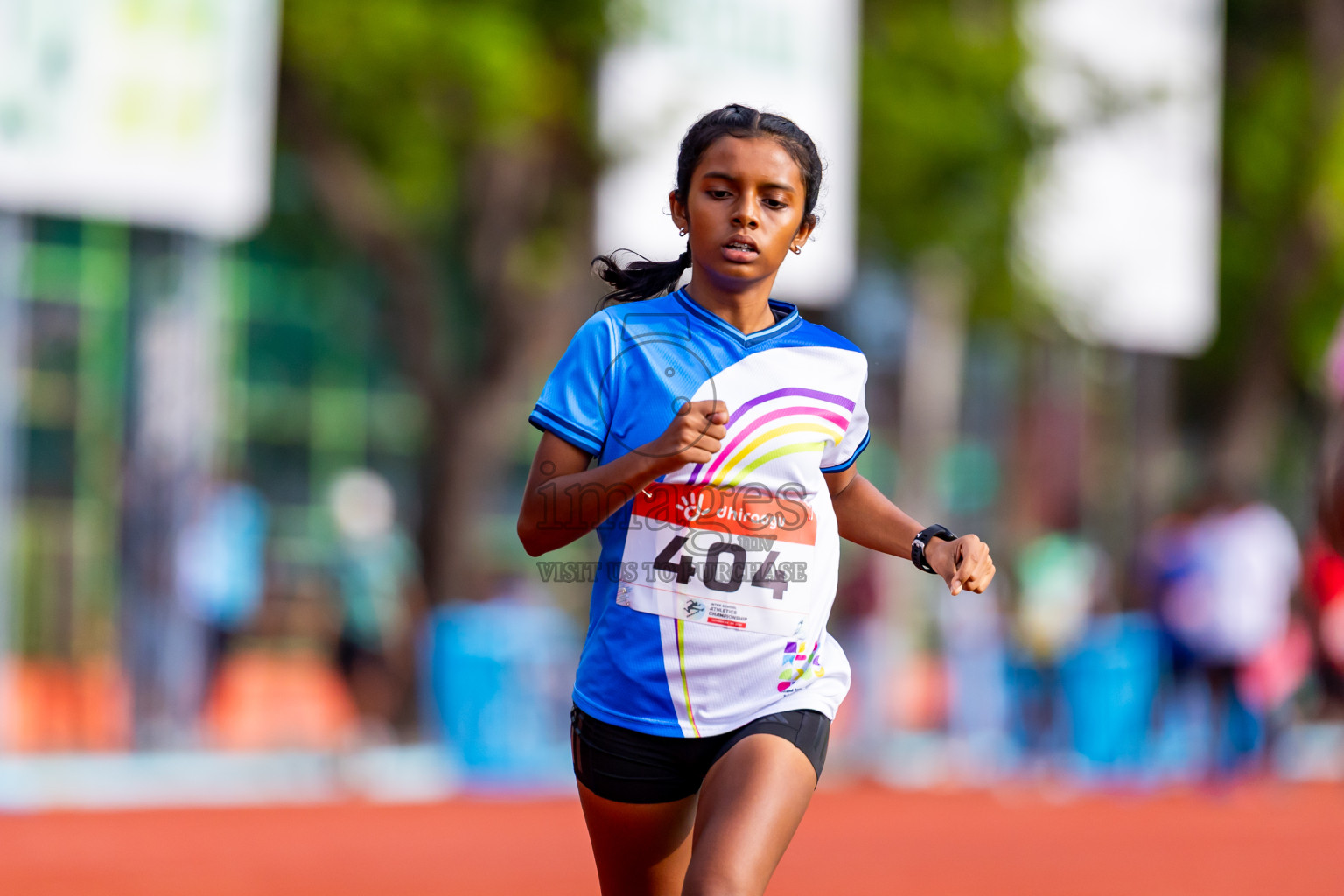 Day 5 of Inter-school Athletics Championship 2025 held in Ekuveni Synthetic Track, Male', Maldives on Saturday, 11th October 2025. Photos by: Nausham Waheed / Images.mv