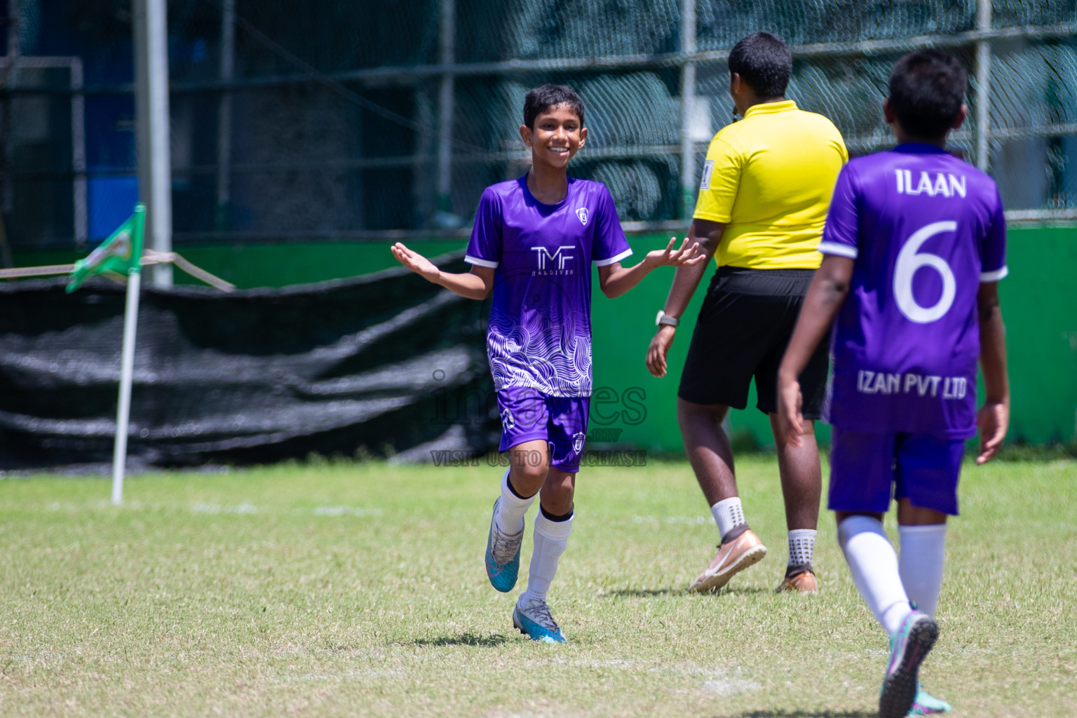 Day 3 of MILO Academy Championship 2024 - U12 was held at Henveiru Grounds in Male', Maldives on Saturday, 6th July 2024. Photos: Mohamed Mahfooz Moosa / images.mv