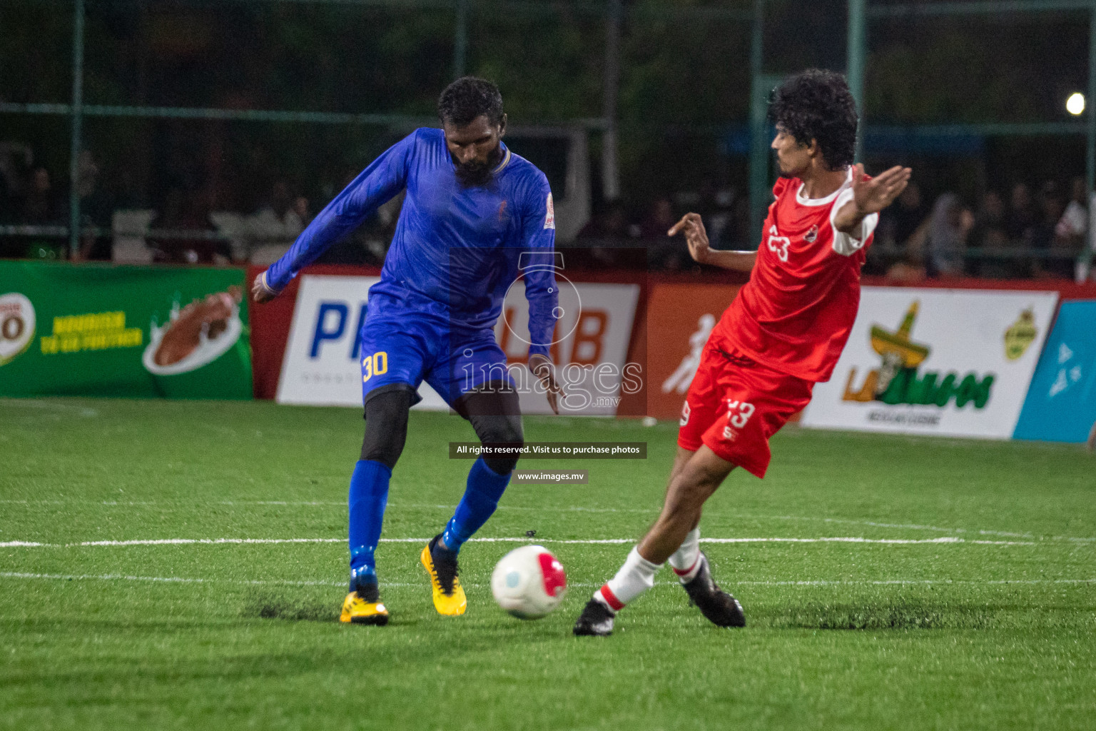 Customs RC vs Club Aasandha in Club Maldives Cup 2022 was held in Hulhumale', Maldives on Saturday, 15th October 2022. Photos: Hassan Simah/ images.mv