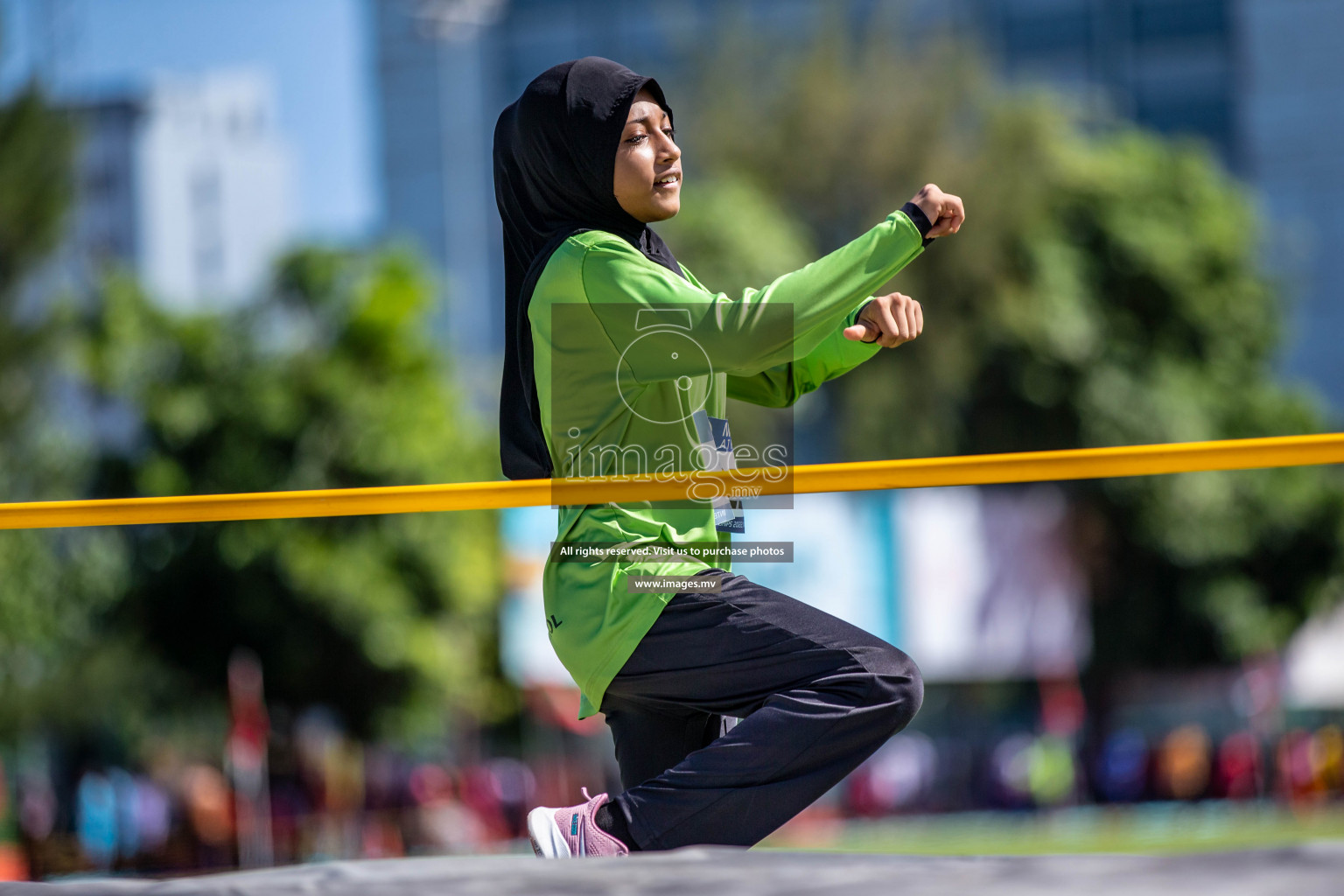 Day 1 of Inter-School Athletics Championship held in Male', Maldives on 22nd May 2022. Photos by: Nausham Waheed / images.mv