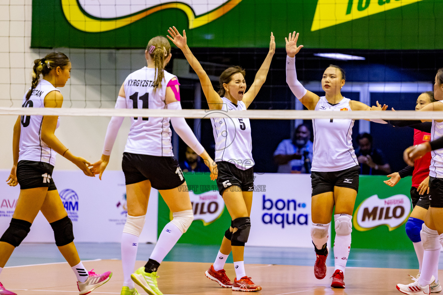 Final of CAVA Woman's Volleyball Challenge Cup 2024 was held in Social Center, Male', Maldives on Wednesday, 11th September 2024. Photos: Nausham Waheed / images.mv