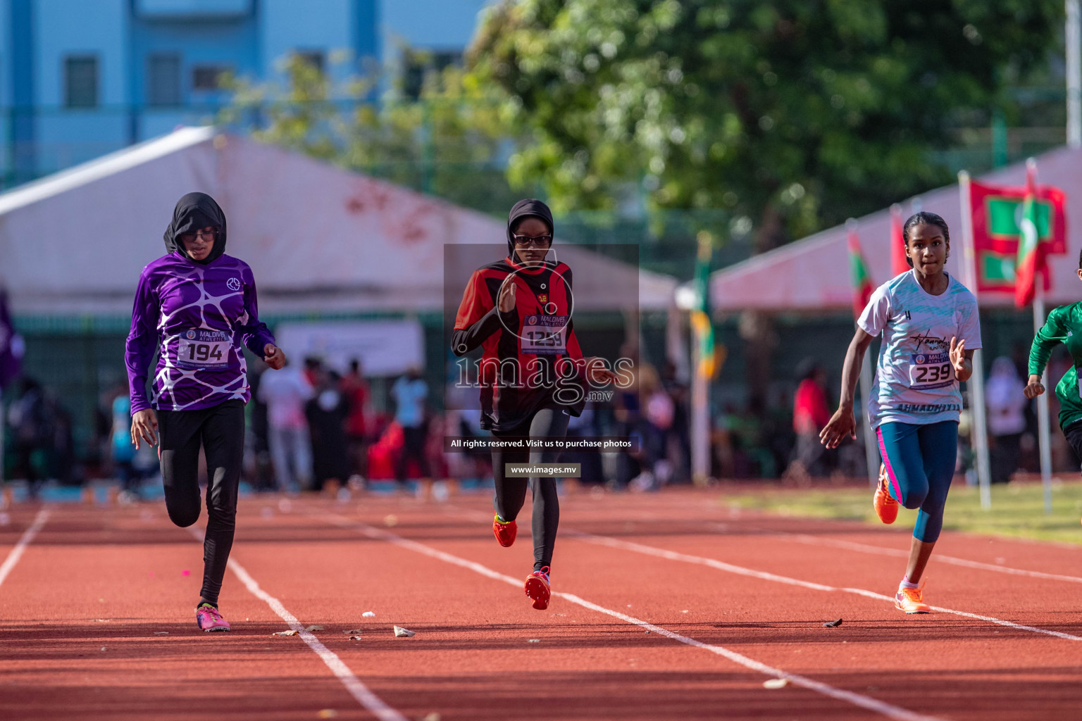 Day 1 of Inter-School Athletics Championship held in Male', Maldives on 22nd May 2022. Photos by: Nausham Waheed / images.mv