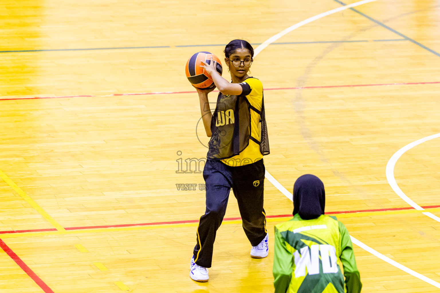 Day 13 of 25th Inter-School Netball Tournament was held in Social Center at Male', Maldives on Saturday, 24th August 2024. Photos: Nausham Waheed / images.mv