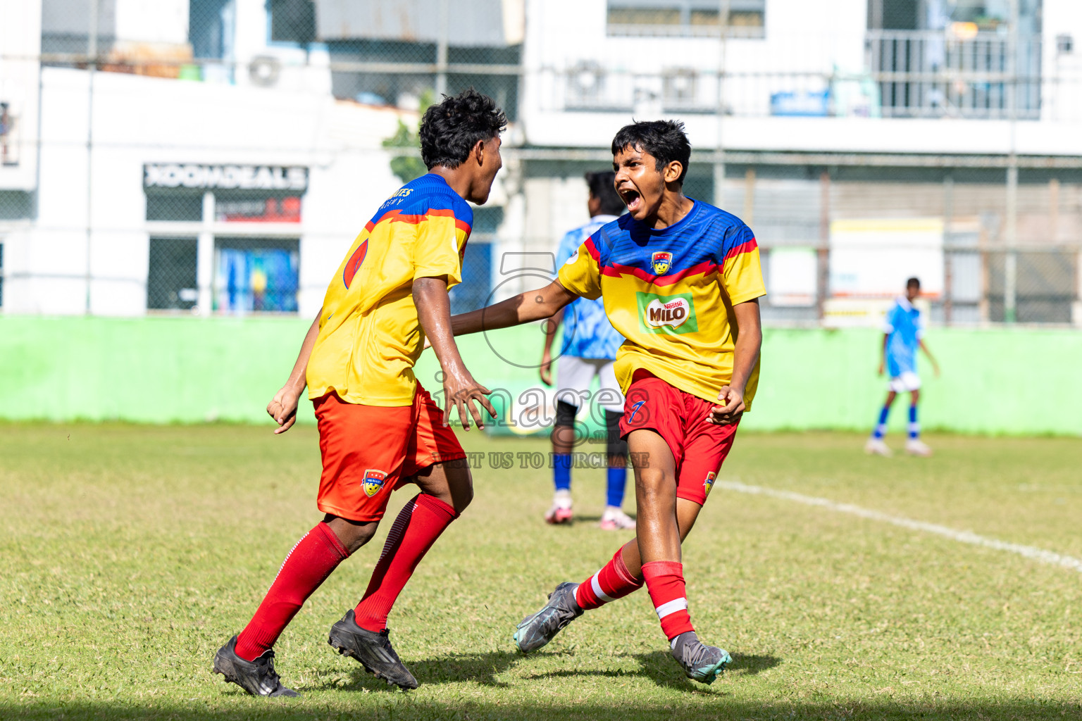 Day 4 of MILO Academy Championship 2024 (U-14) was held in Henveyru Stadium, Male', Maldives on Sunday, 3rd November 2024. 
Photos: Hassan Simah / Images.mv