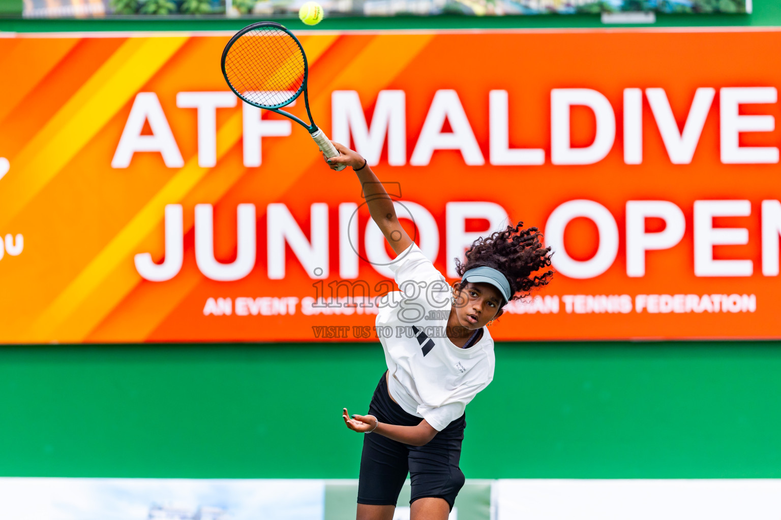 Day 5 of ATF Maldives Junior Open Tennis was held in Male' Tennis Court, Male', Maldives on Monday, 16th December 2024. Photos: Nausham Waheed/ images.mv