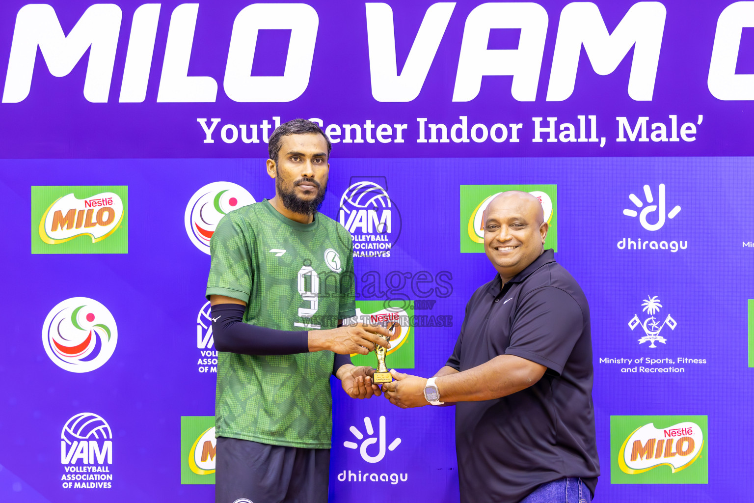 Final of MILO VAM Cup 2024 (Men's Division) was held in Social Center Indoor Hall on Monday, 4th November 2024. 
Photos: Ismail Thoriq / images.mv