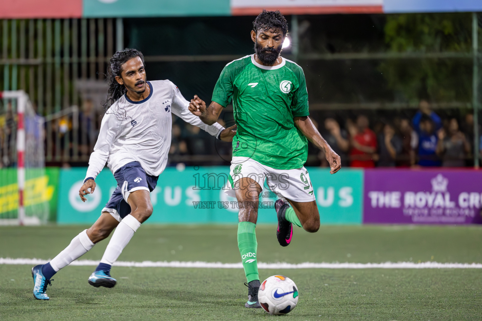 HDC vs MACL in Round of 16 of Club Maldives Cup 2024 held in Rehendi Futsal Ground, Hulhumale', Maldives on Monday, 7th October 2024. Photos: Ismail Thoriq / images.mv