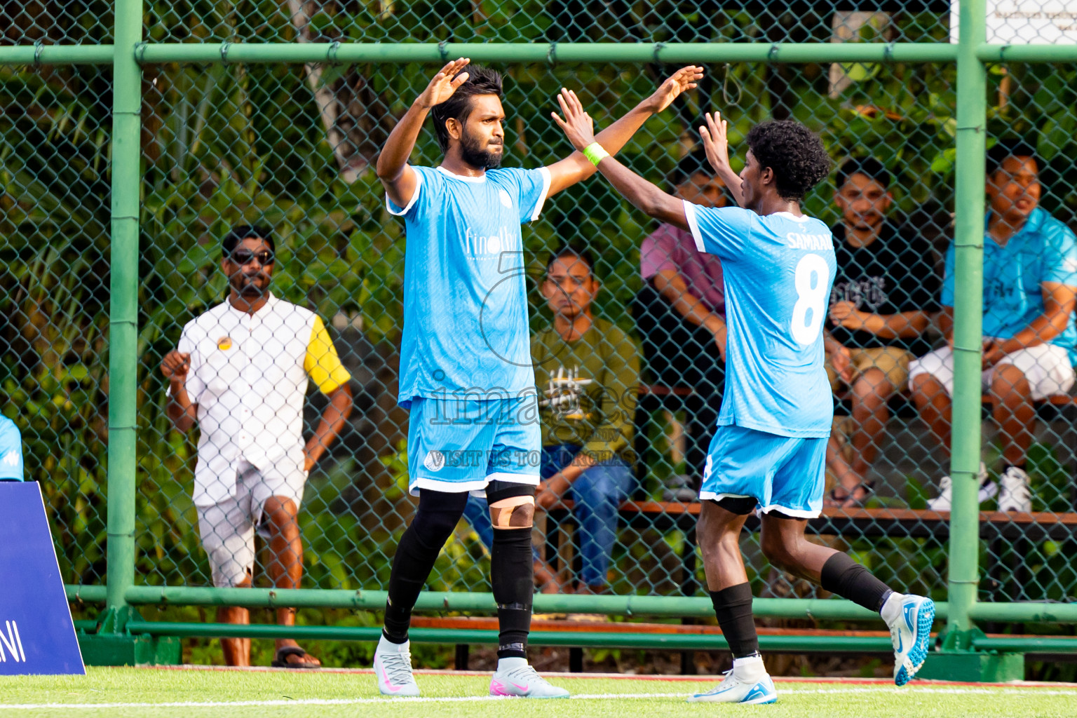 Finolhu vs Amilla in Day 5 of Resort League 2025 (Baa Zone) was held on Monday, 14th July 2025 in Avani+ Fares Maldives Resort, Baa Atoll, Maldives. Photos: Nausham Waheed / images.mv