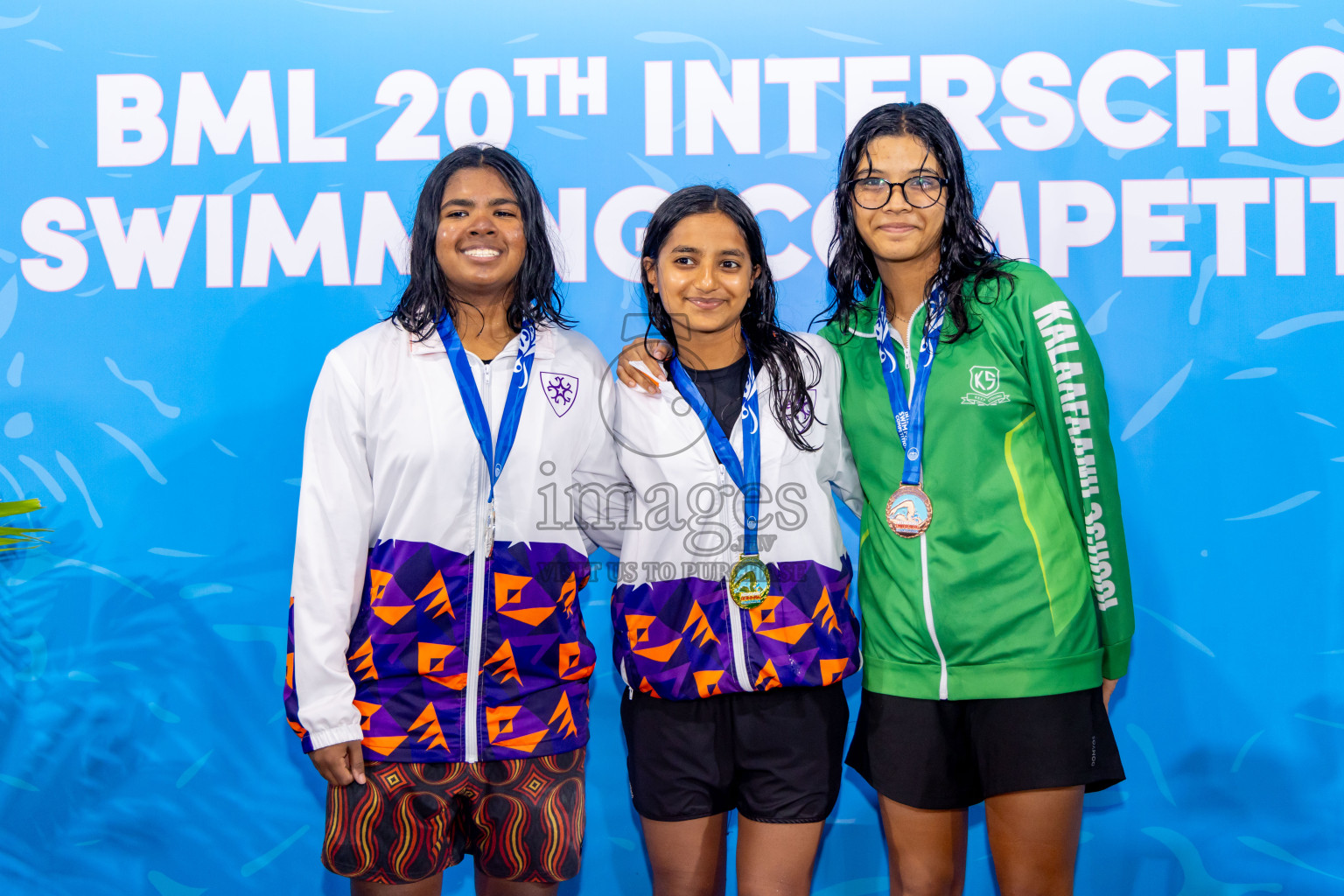 Day 4 of 20th Inter-school Swimming Competition 2024 held in Hulhumale', Maldives on Tuesday, 15th October 2024. Photos: Nausham Waheed / images.mv