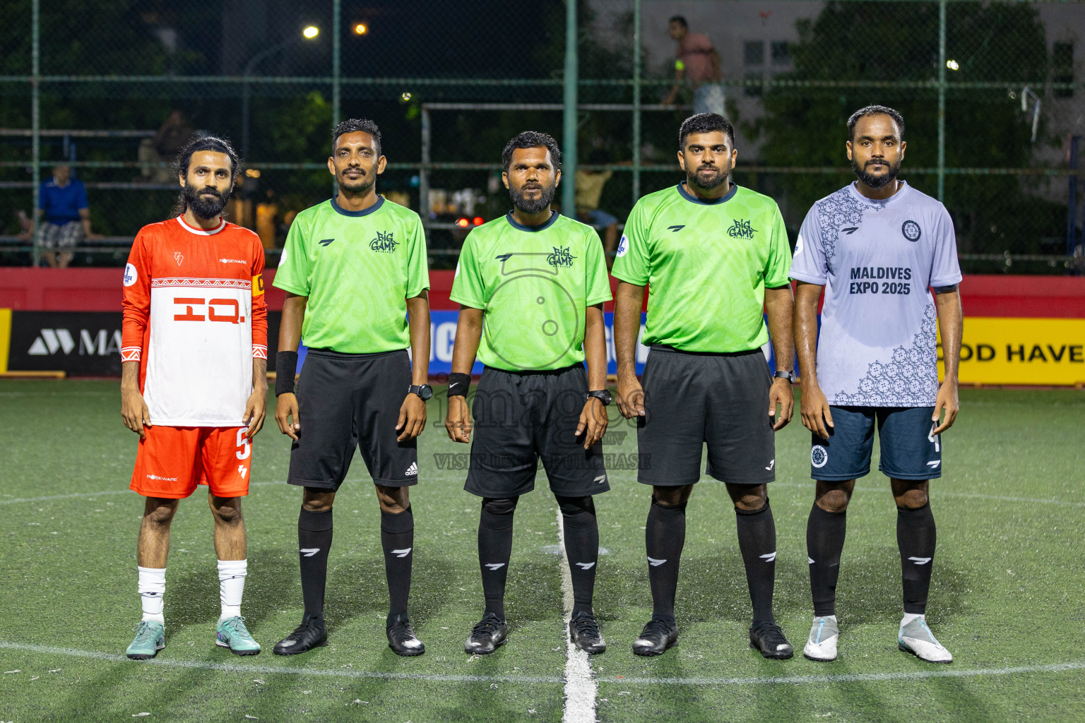 Roseware vs Trade Club in Day 11 of Office League 2025 was held on Saturday, 26th April 2025 in Hulhumale', Maldives. Photos: Mohamed Mahfooz Moosa / images.mv