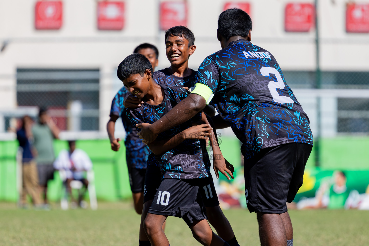 Day 3 of MILO Academy Championship 2024 (U-14) was held in Henveyru Stadium, Male', Maldives on Saturday, 2nd November 2024.
Photos: Hassan Simah / Images.mv