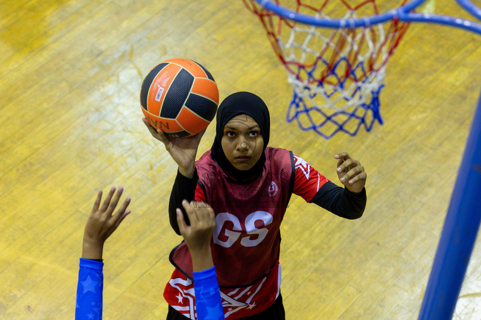 Day 2 of 25th Inter-School Netball Tournament was held in Social Center at Male', Maldives on Saturday, 10th August 2024. Photos: Nausham Waheed/ Mohamed Mahfooz Moosa / images.mv