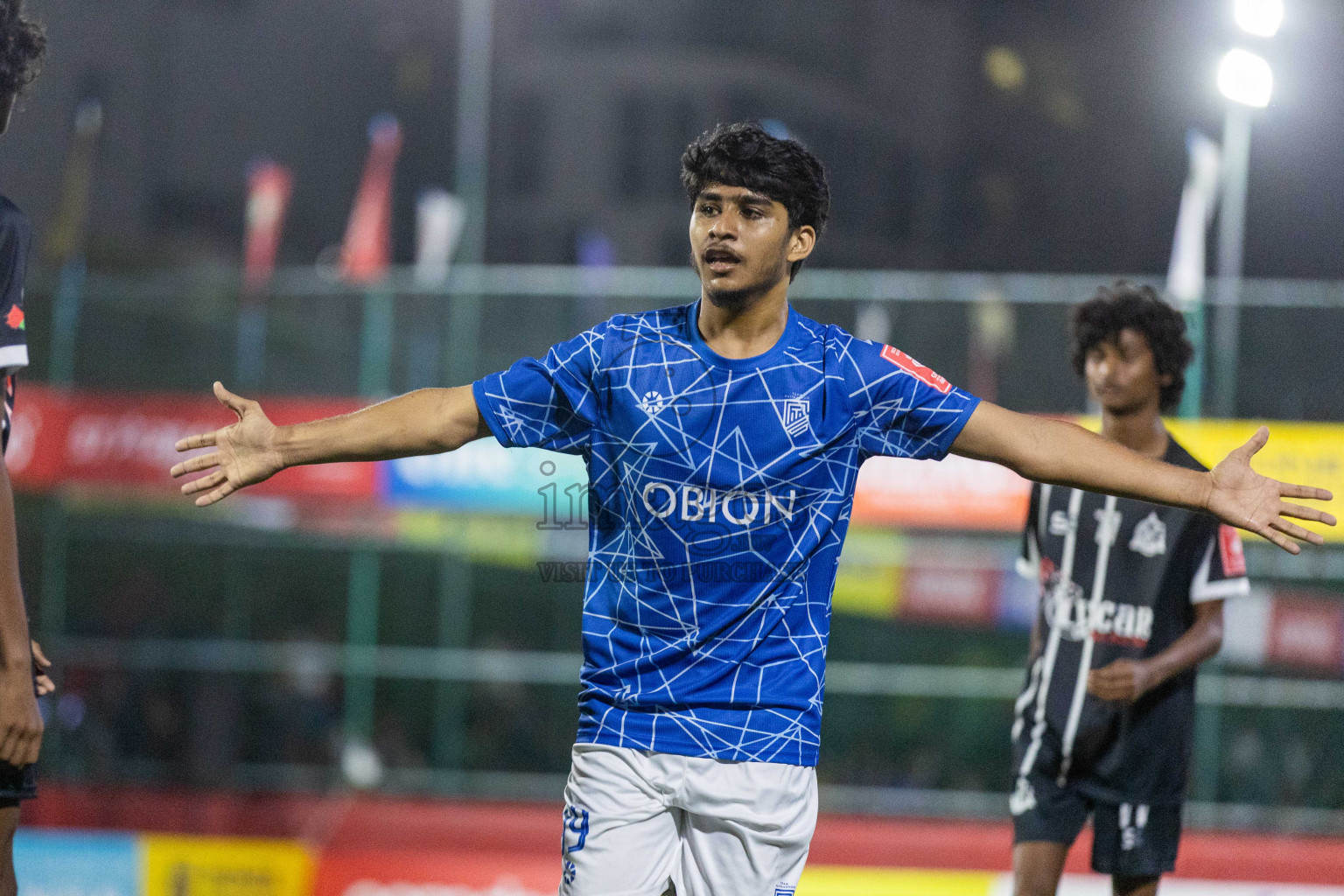 HDh Nolhivaranfaru vs HDh Naivaadhoo in Day 10 of Golden Futsal Challenge 2024 was held on Tuesday, 23rd January 2024, in Hulhumale', Maldives Photos: Nausham Waheed / images.mv