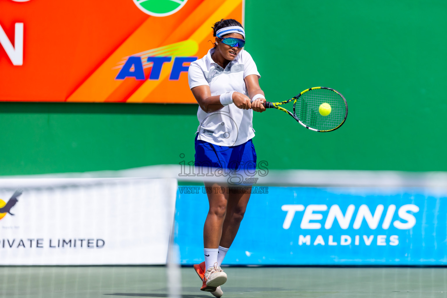 Day 9 of ATF Maldives Junior Open Tennis was held in Male' Tennis Court, Male', Maldives on Friday, 20th December 2024. Photos: Nausham Waheed/ images.mv