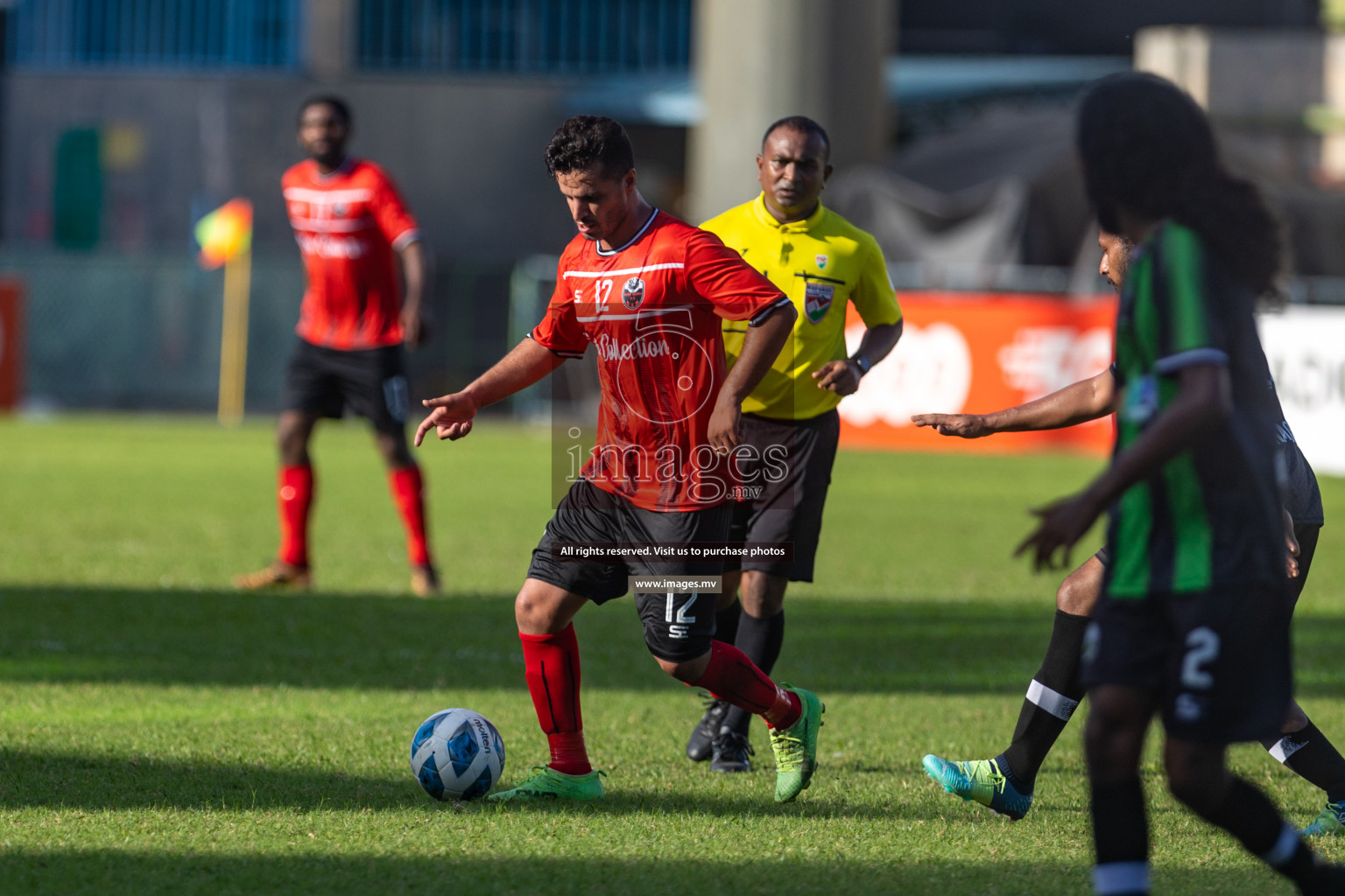 Biss Buru Sports vs JJ Sports Club  in 2nd Division 2022 on 14th July 2022, held in National Football Stadium, Male', Maldives Photos: Hassan Simah / Images.mv