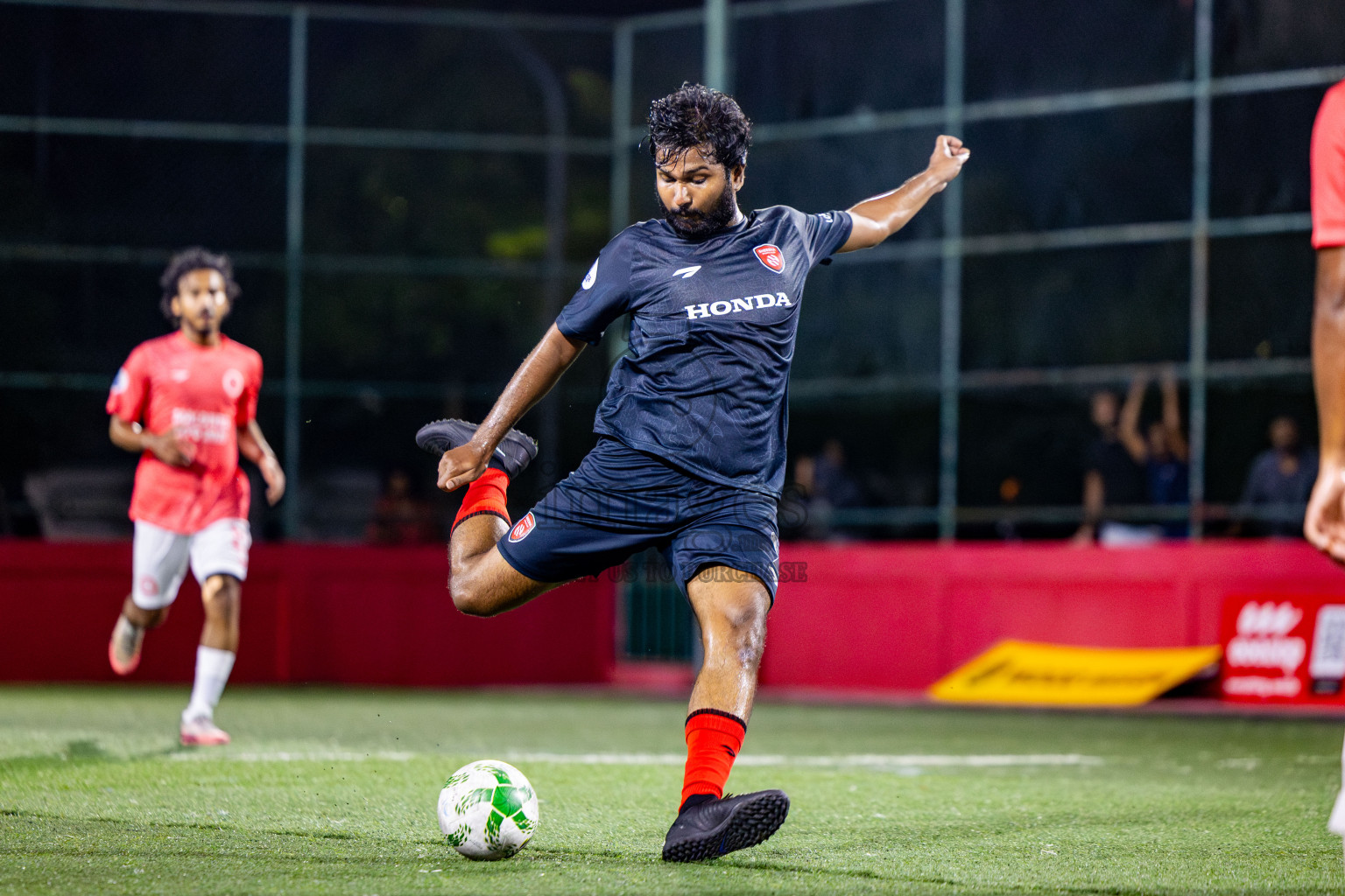 Sheesha vs Trade Club in Day 5 of Office League 2025 was held on Sunday, 20th April 2025 in Hulhumale', Maldives. Photos: Nausham Waheed  / images.mv