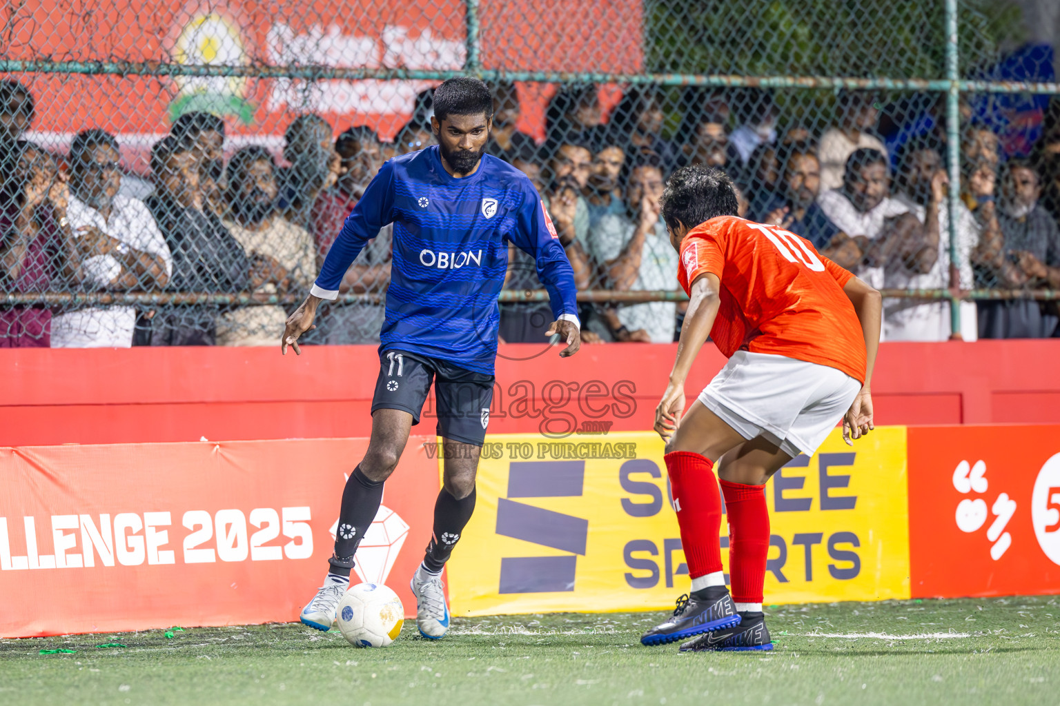K Gaafaru vs K Kaashidhoo in Kaafu Atoll Semi Final in Day 24 of Golden Futsal Challenge 2025 was held on Tuesday , 28th January 2025, in Hulhumale', Maldives. Photos: Ismail Thoriq / images.mv