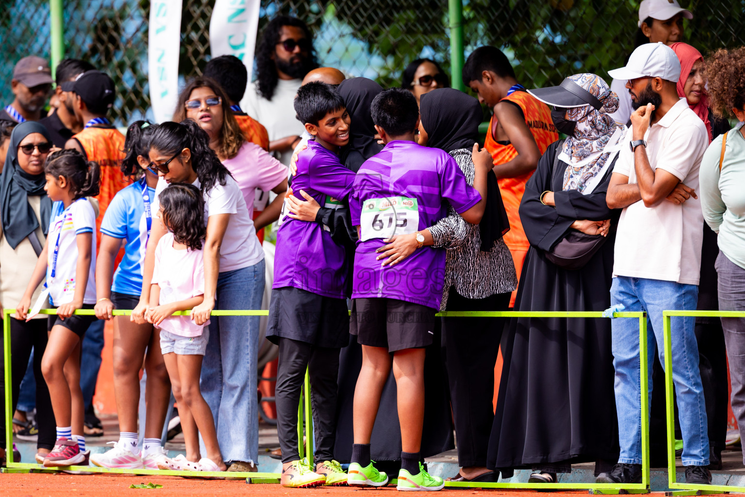 Day 6 of Inter-school Athletics Championship 2025 held in Ekuveni Synthetic Track, Male', Maldives on Sunday, 12th October 2025. Photos by: Nausham Waheed / Images.mv