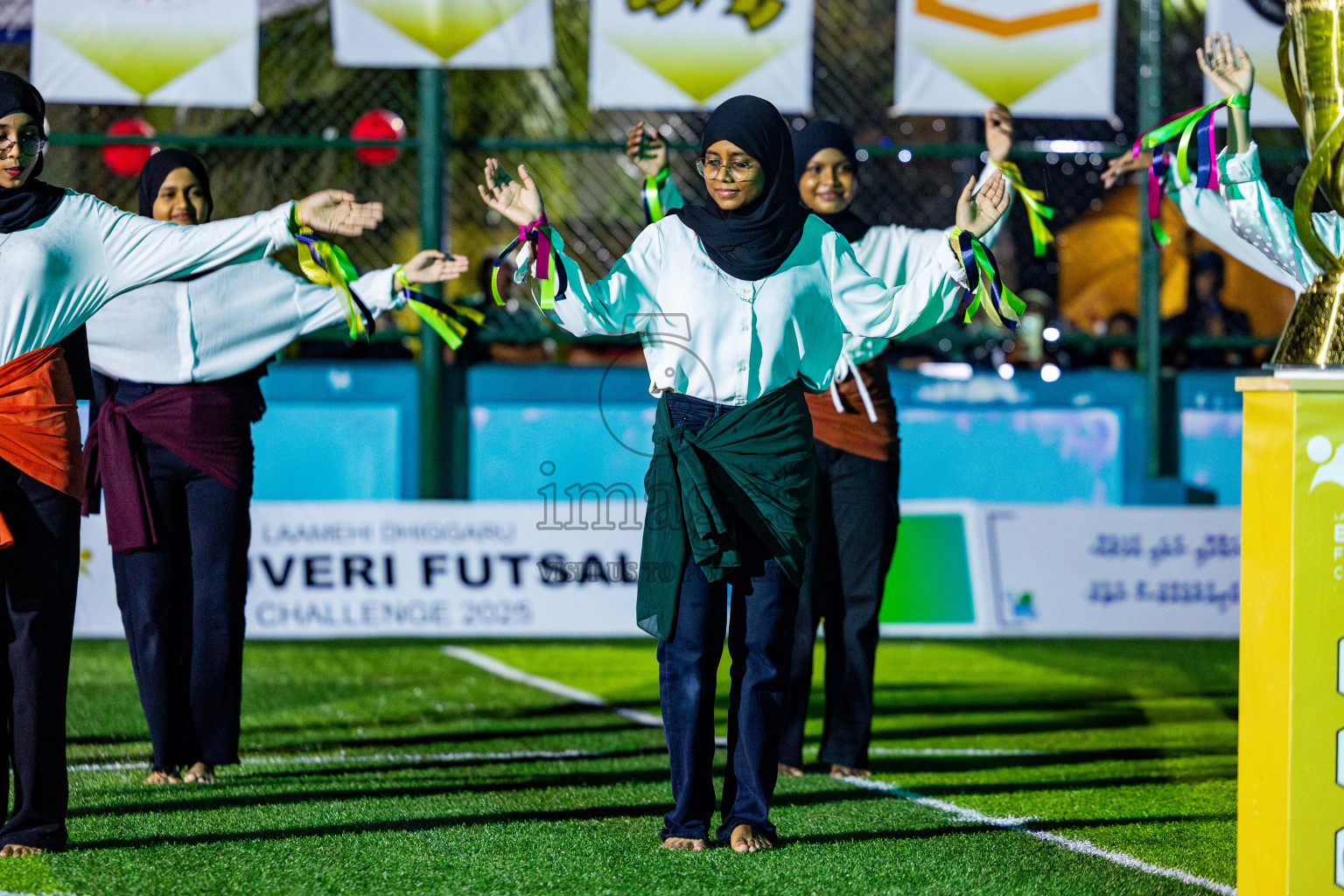 Ifhaams vs Dee Cee Jay SC in Final of Laamehi Dhiggaru Ekuveri Futsal Challenge 2025 was held on Tuesday, 29th July 2025, at Dhiggaru Futsal Ground, Dhiggaru, Maldives Photos: Nausham Waheed  / images.mv