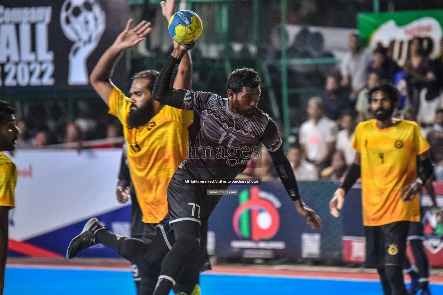 Final of Milo 6th Inter Office Handball Tournament 2022 - Photos by Nausham Waheed