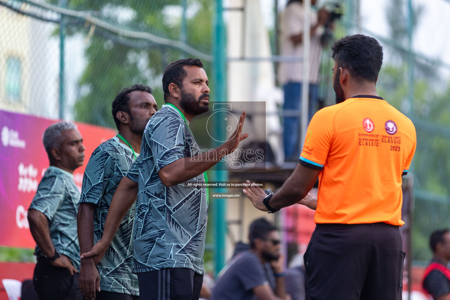 DSC vs Police in Eighteen Thirty 2023 held in Hulhumale, Maldives, on Thursday, 10 August 2023. Photos: Nausham Waheed / images.mv