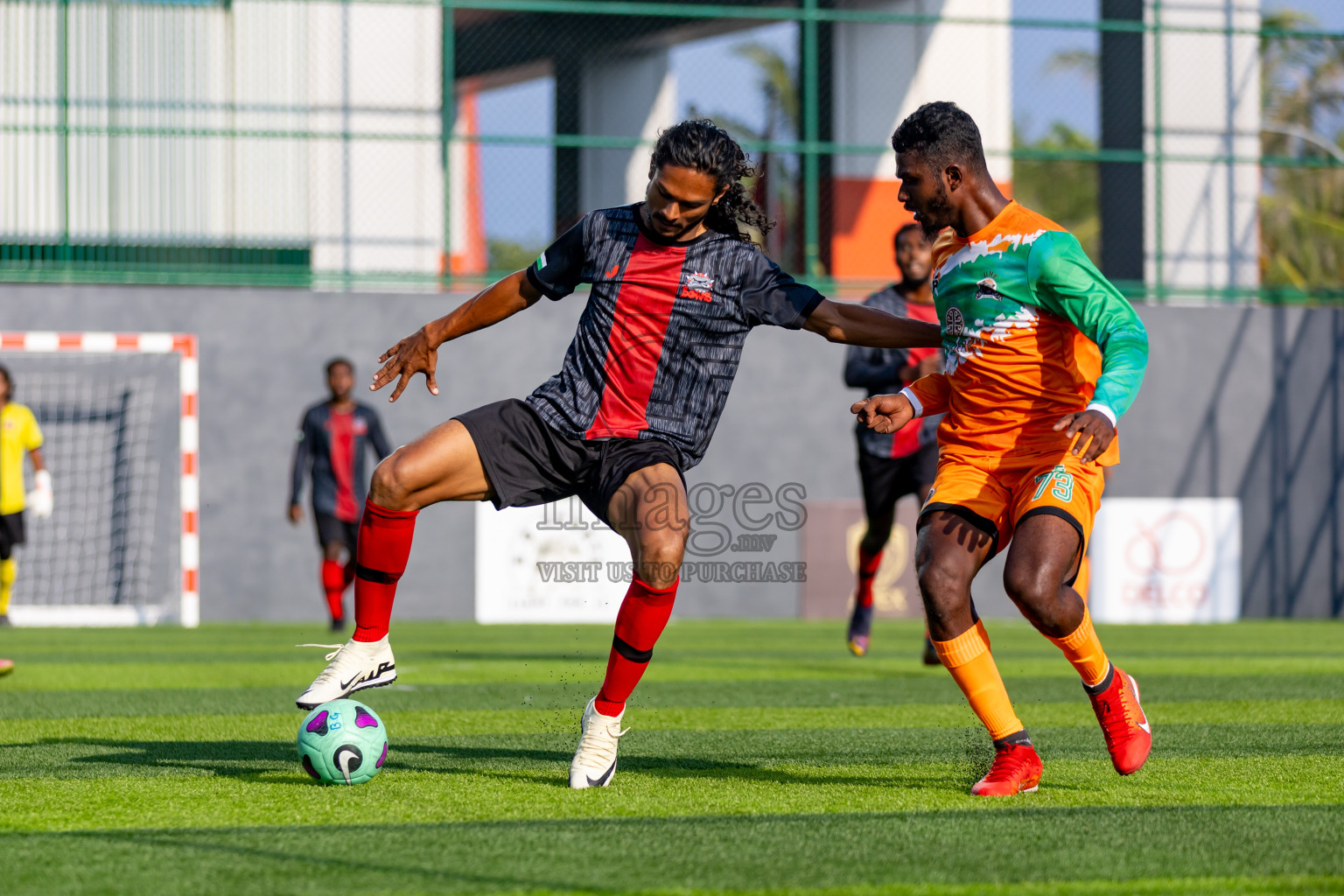 BOWS vs UNF in Day 2 of BG Futsal Challenge 2024 was held on Wednesday, 13th March 2024, in Male', Maldives Photos: Nausham Waheed / images.mv