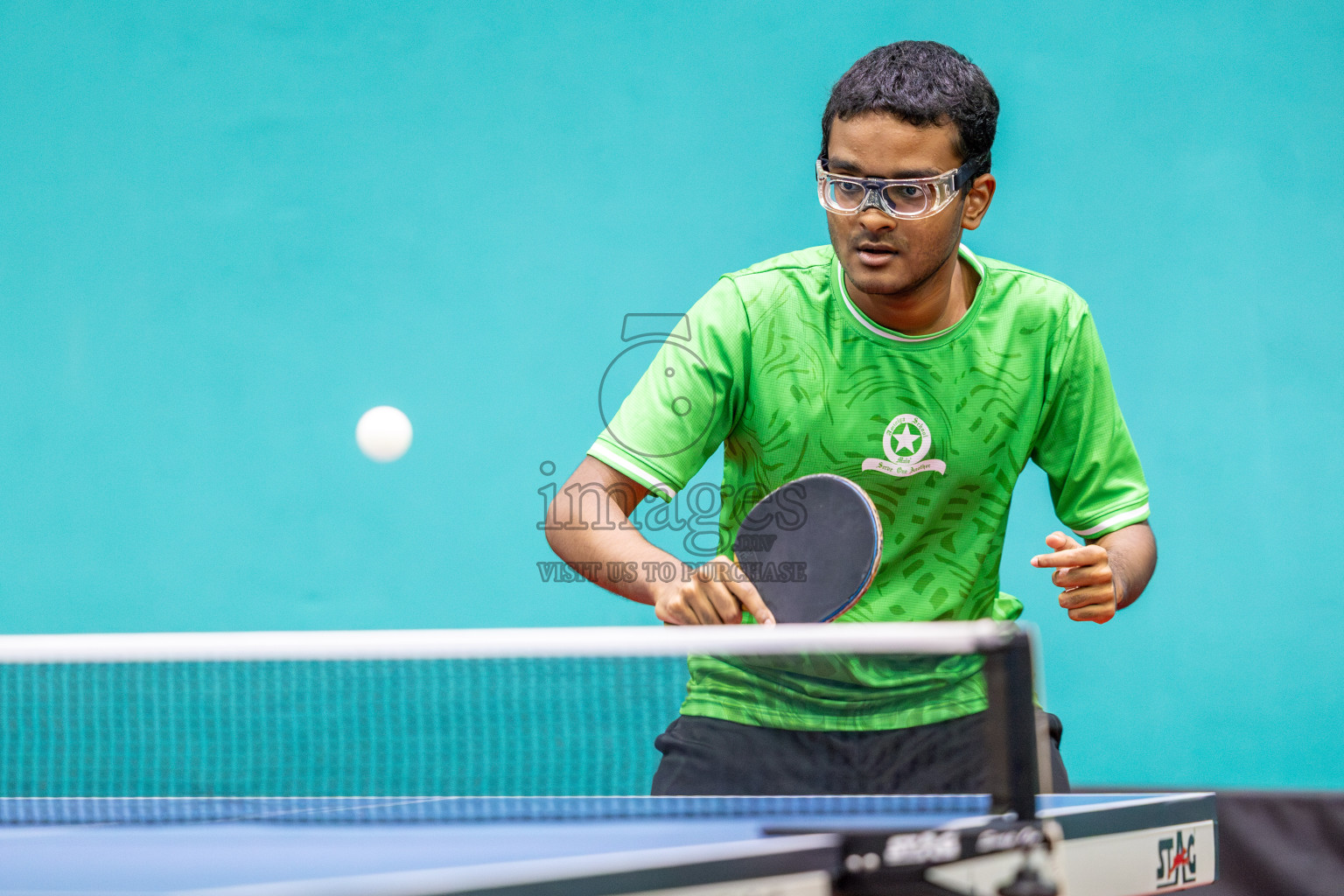 Day 2 of Interschool Table Tennis Tournament 2025 held at Male' TT Hall, Male', Maldives on Thursday, 15th May 2025. Photos By: Ismail Thoriq / images.mv