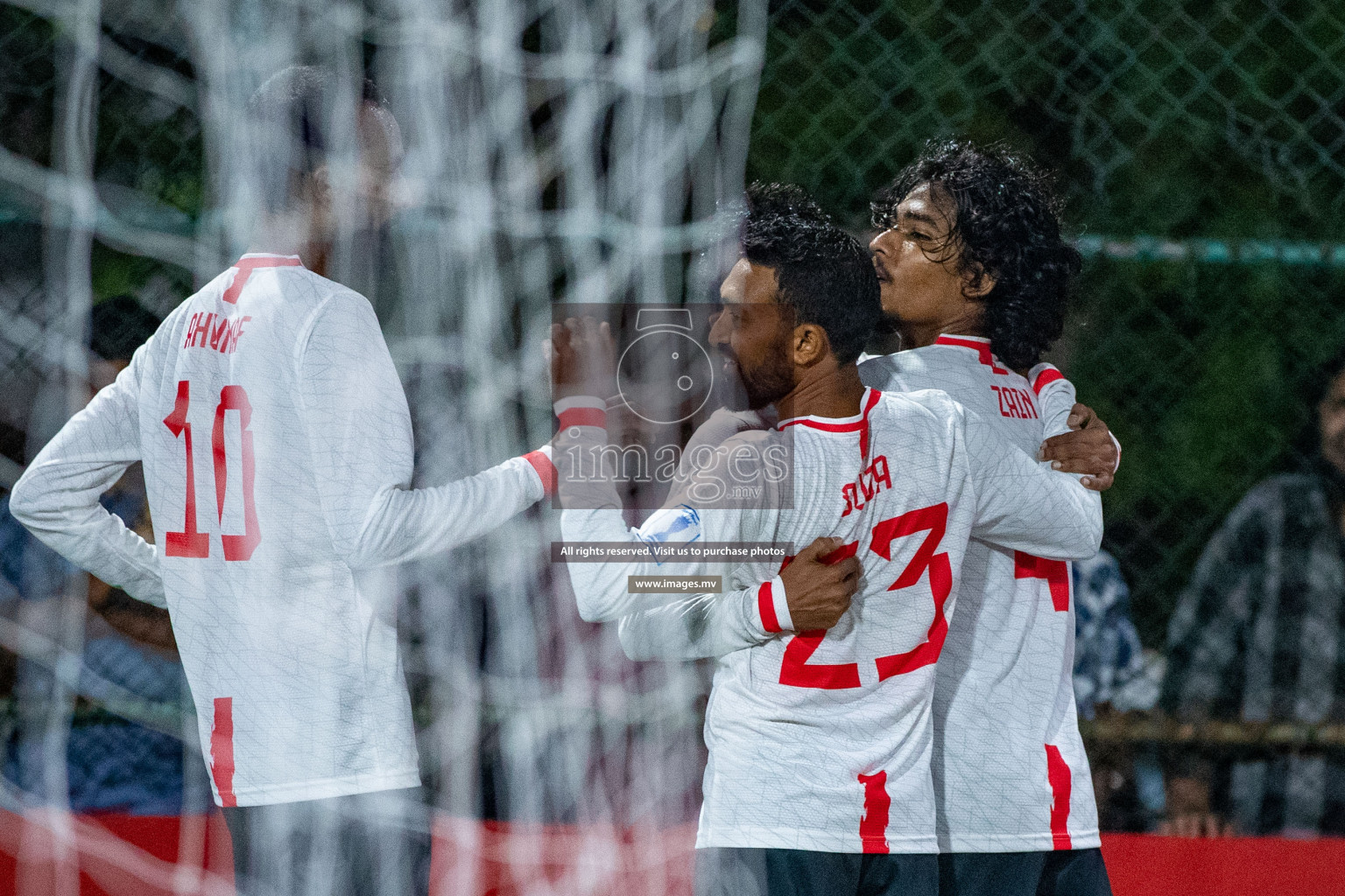 GA. Kondey vs GA. Kanduhulhudhoo in Day 2 of Golden Futsal Challenge 2023 on 06 February 2023 in Hulhumale, Male, Maldives