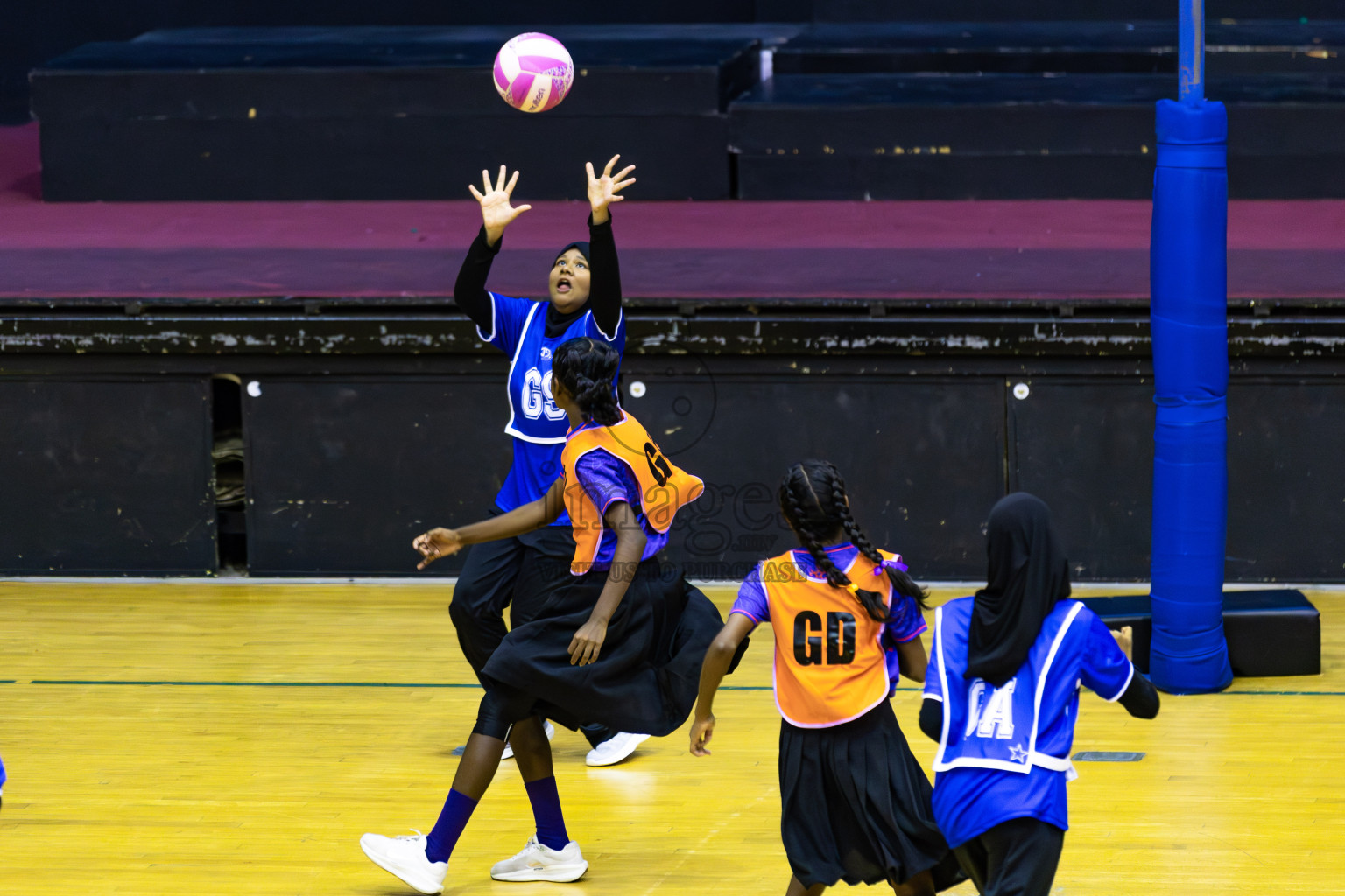 Day 1 of Inter-School Netball Tournament 2025 was held in Social Center Indoor Hall on Saturday, 18th October 2025. Photos: Areef Adam / images.mv