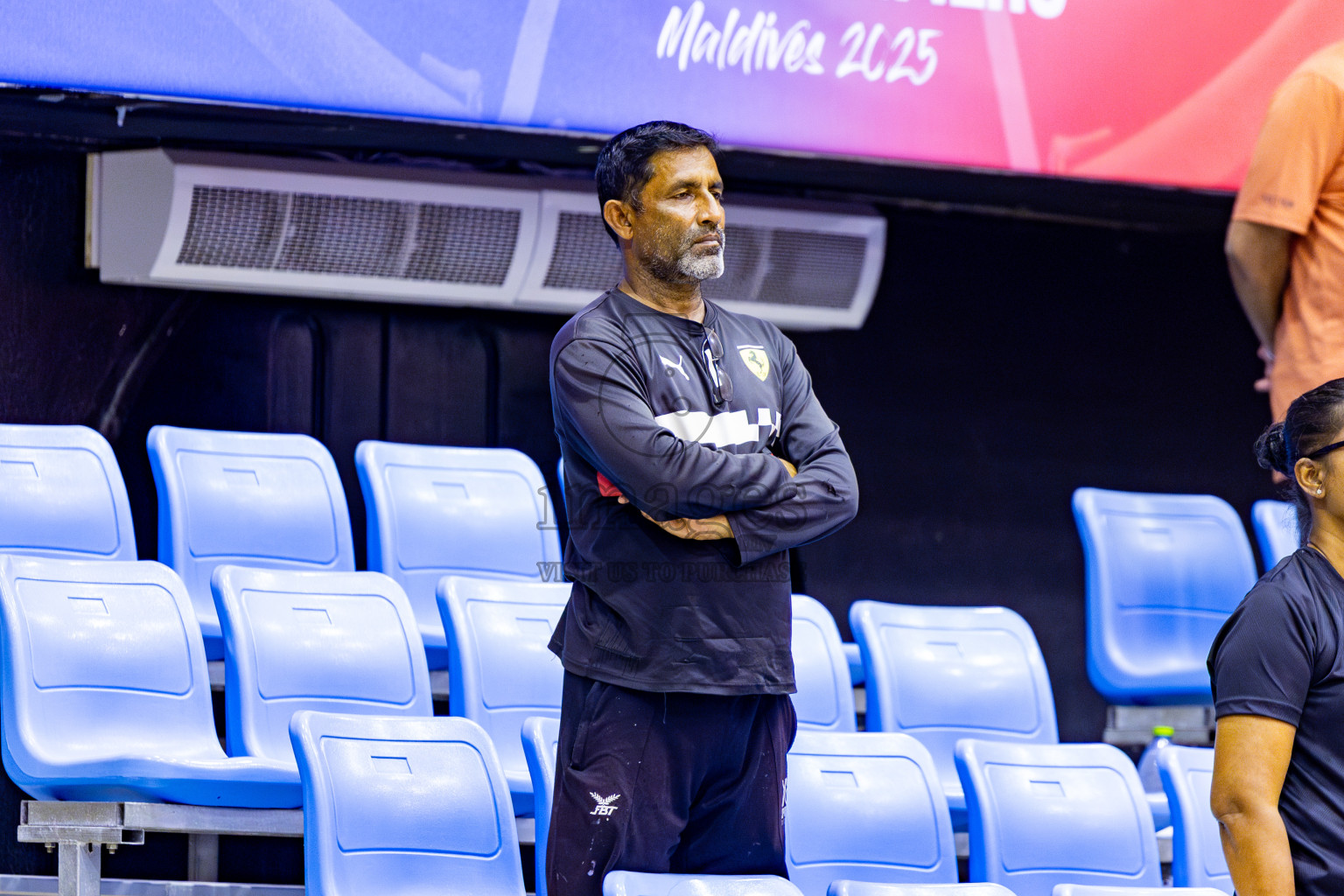 India vs SriLanka in Day 1 of Under 16 Woman's Asian Cup SABA Qualifiers 2025 was held in Social Center, Male', Maldives on 12th June 2025. Photos: Nausham Waheed / images.mv
