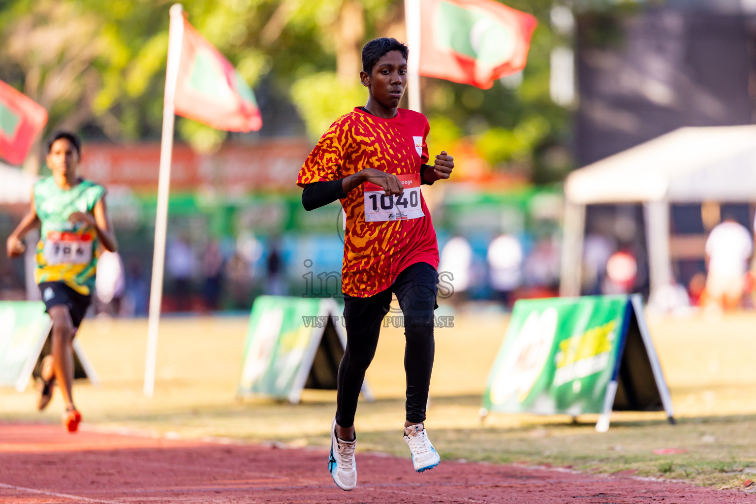 Day 1 of Inter-school Athletics Championship 2025 held in Ekuveni Synthetic Track, Male', Maldives on Monday, 06th October 2025. Photos by: Nausham Waheed / Images.mv
