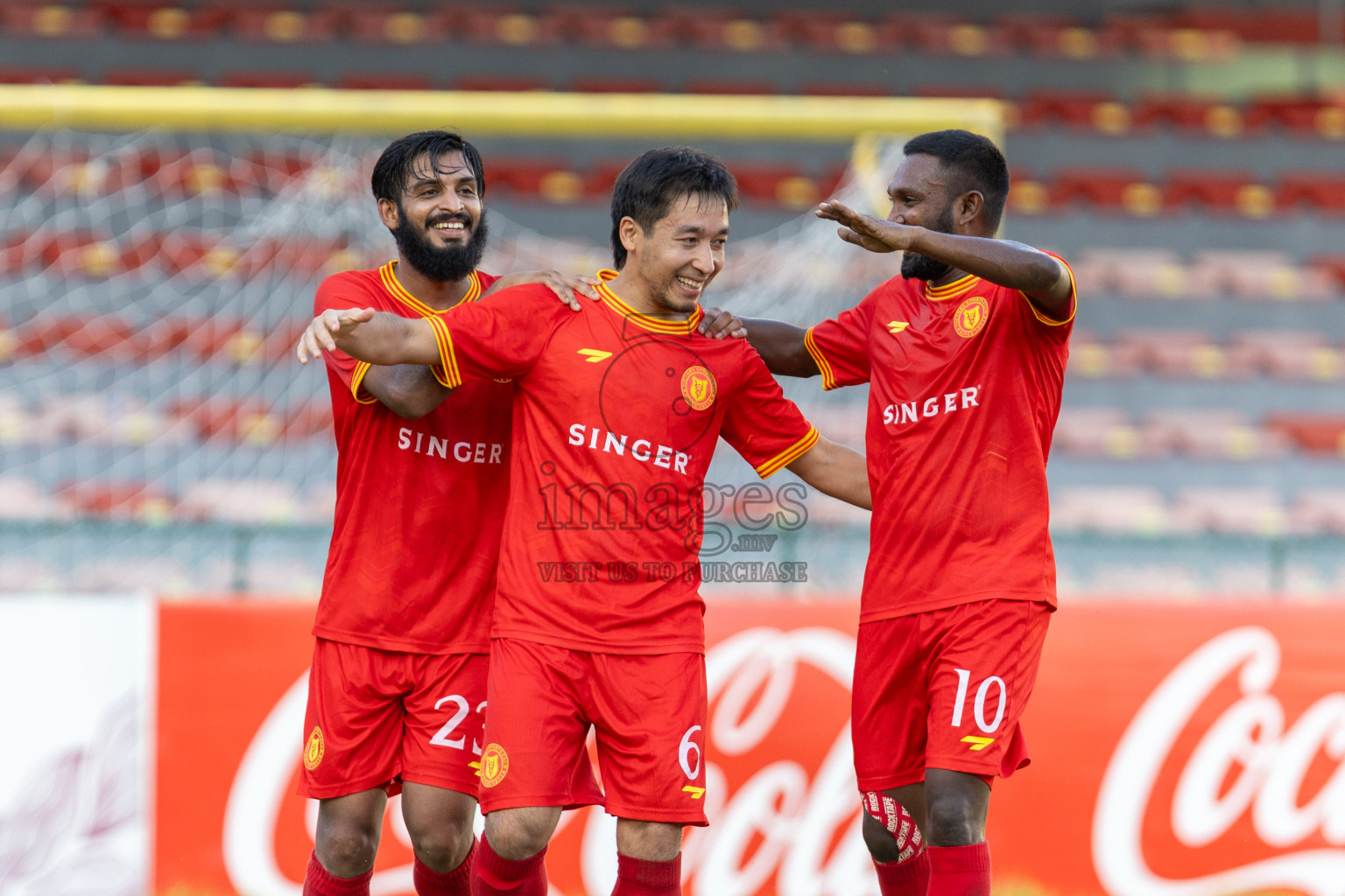 Victory Sports Club vs Lagoons Sports Club in Second Division 2023 in Male' Maldives on Wednesday, 22nd January 2023. Photos: Nausham Waheed / images.mv