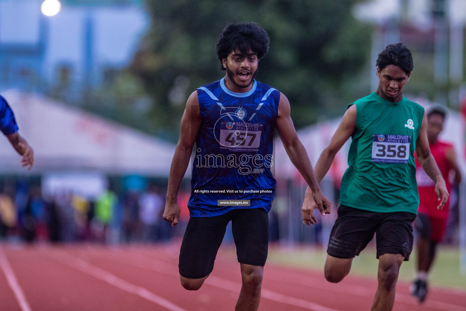 Day 4 of Inter-School Athletics Championship held in Male', Maldives on 26th May 2022. Photos by: Nausham Waheed / images.mv