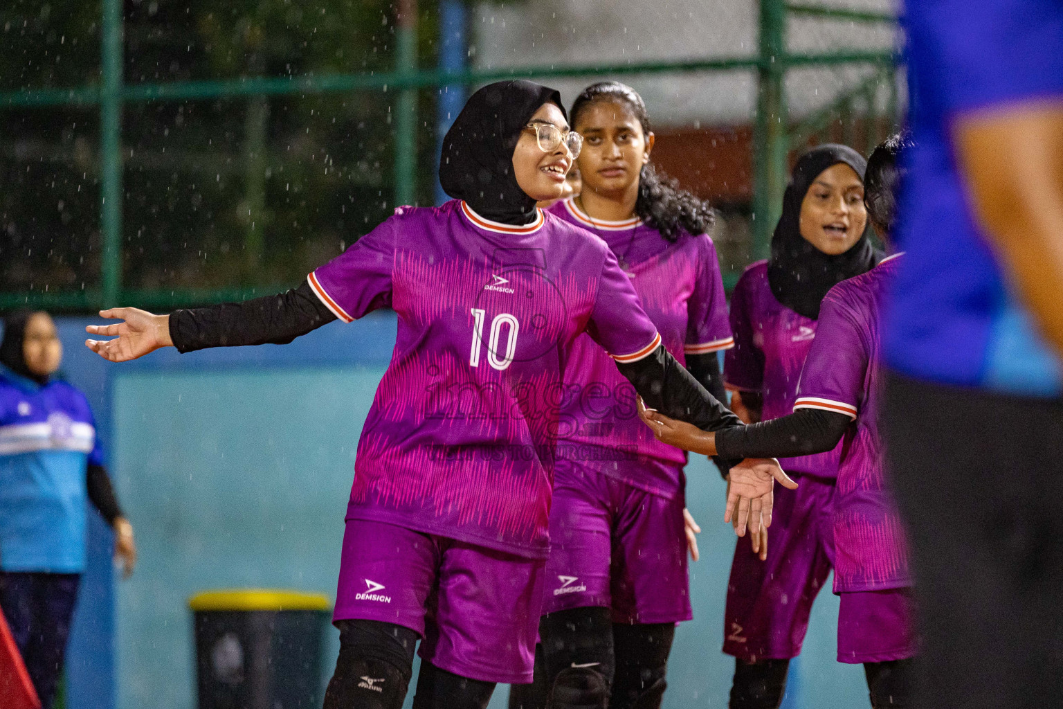 Vilingili Z. Jamiyya vs Alma Sports Club in Milo National Junior Volleyball Championship 2025 Day 2 was held on Sunday, 23rd November 2025 at Ekuveni Turf Court Male', Maldives. Photos: Areef Adam / images.mv