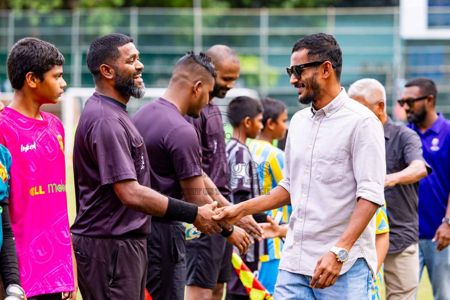 Under 12 United Victory vs Valancia on day 3 of Dhivehi Youth League 2024 held at Henveiru Stadium on Saturday, 23rd November 2024. Photos: Nausham Waheed/ Images.mv